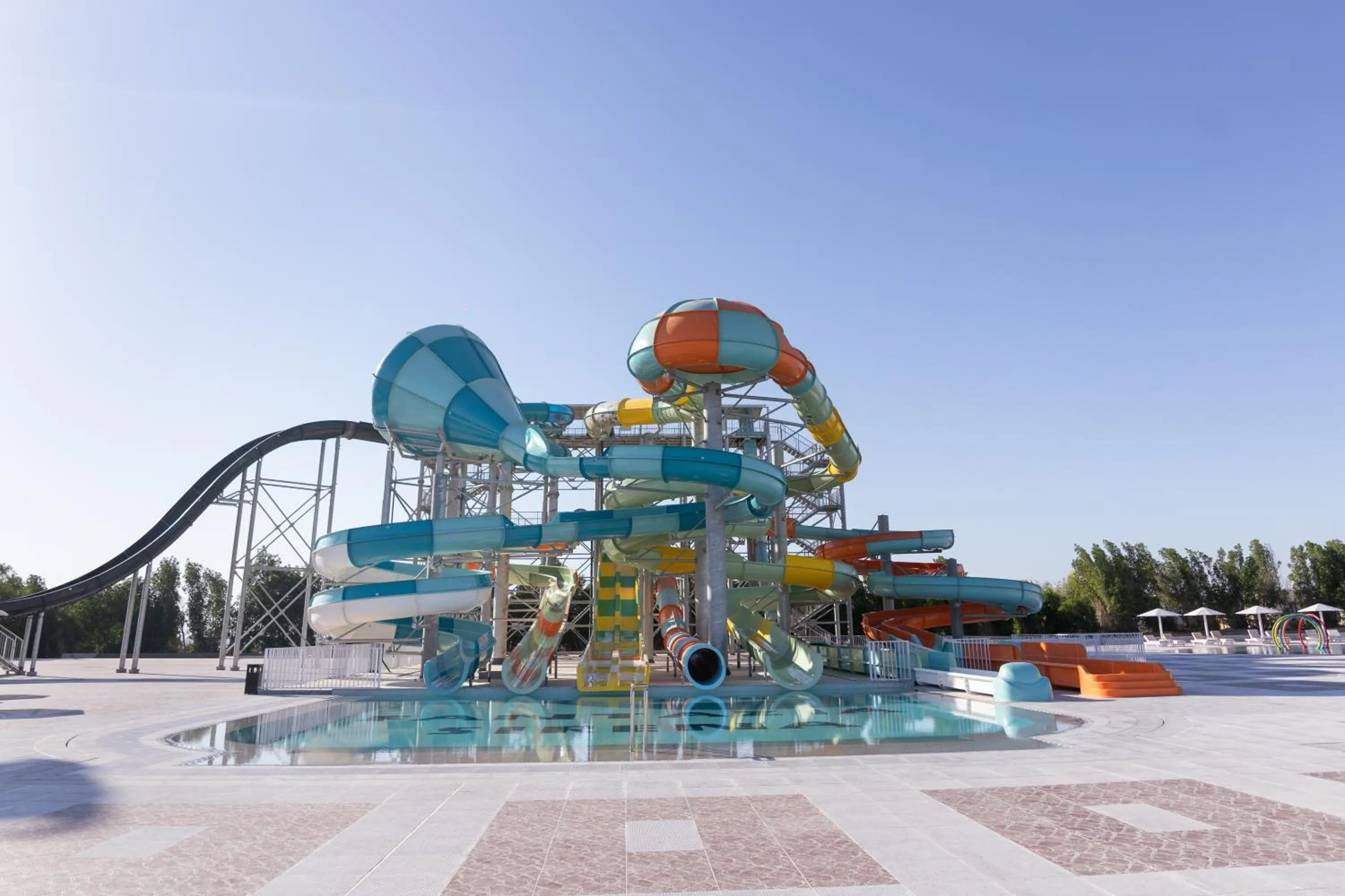 Aqua park in Fantazia Resort Marsa Alam