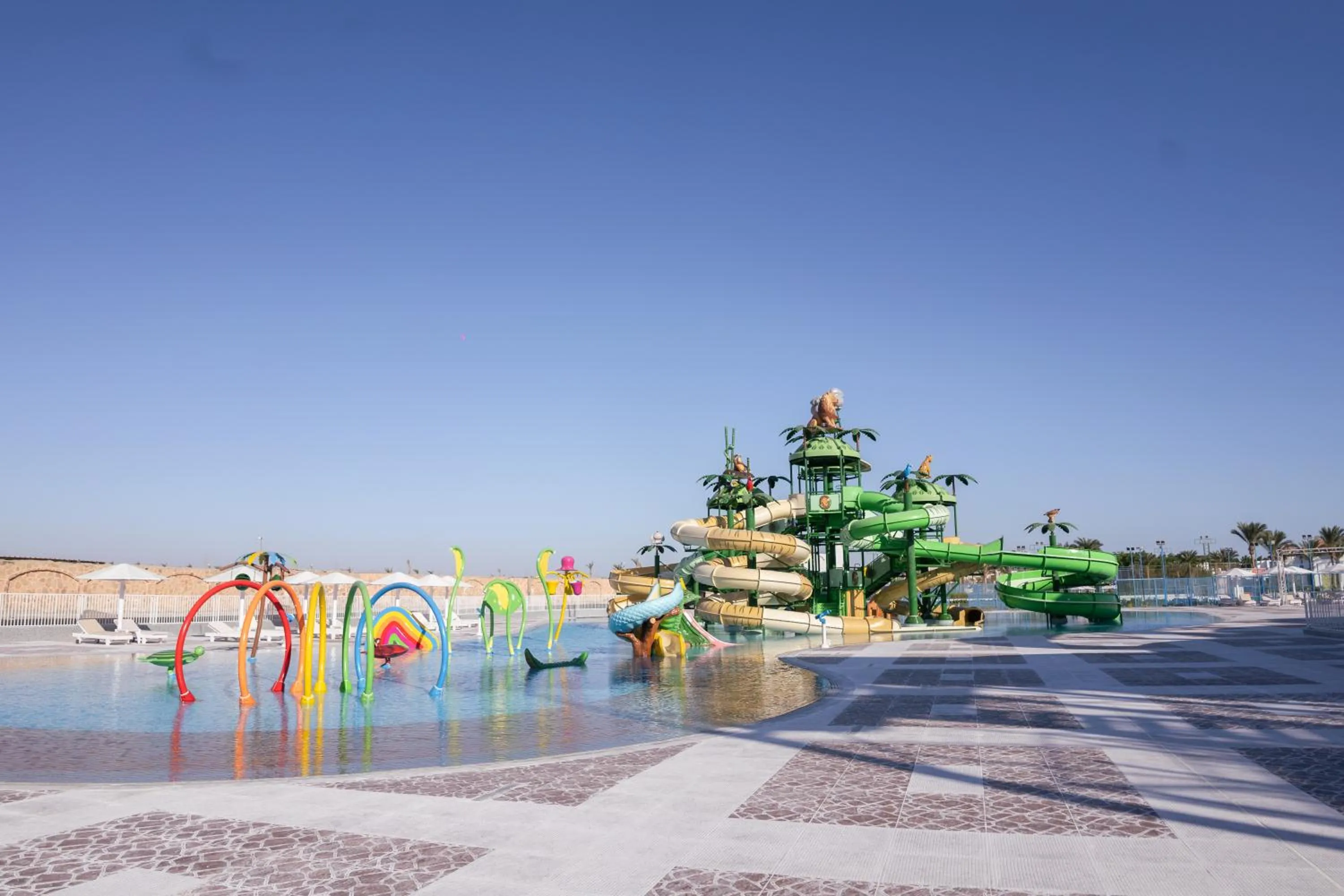 Aqua park in Fantazia Resort Marsa Alam