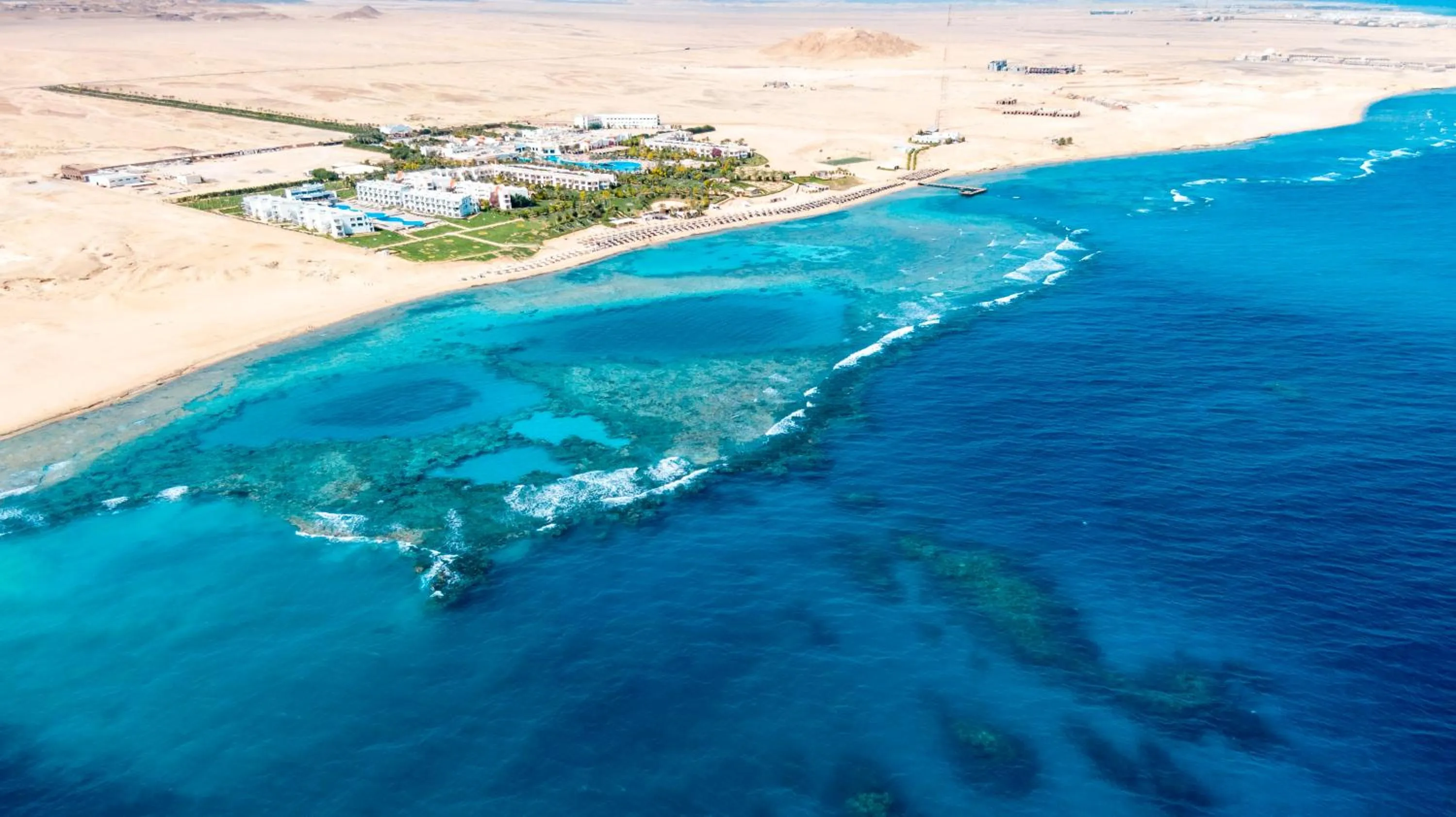 Beach in Fantazia Resort Marsa Alam