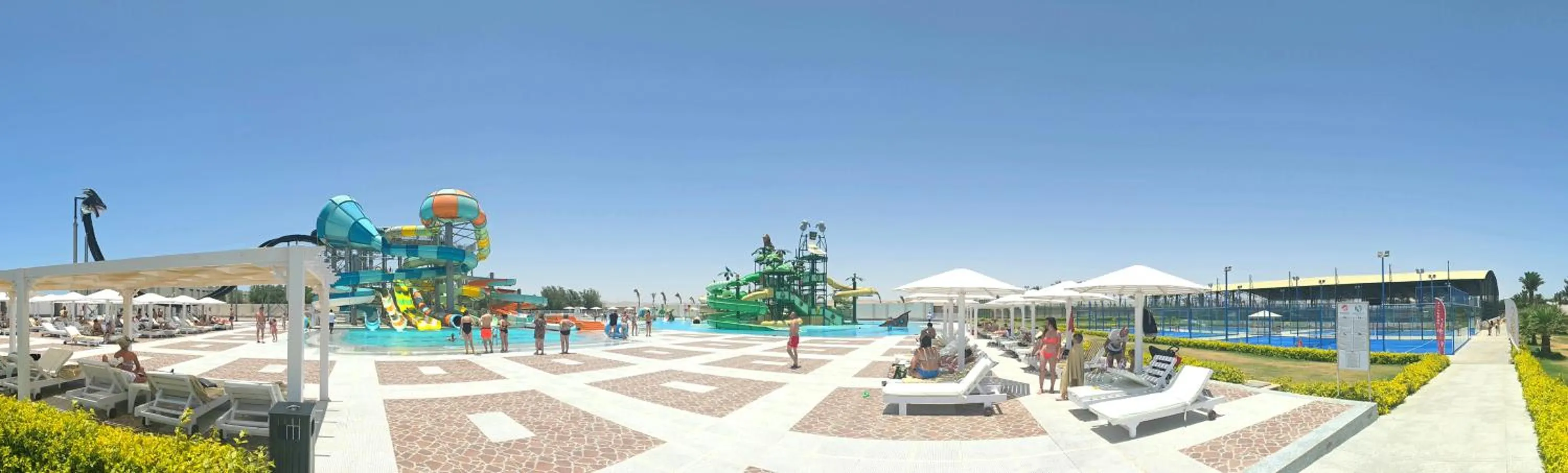 Aqua park in Fantazia Resort Marsa Alam