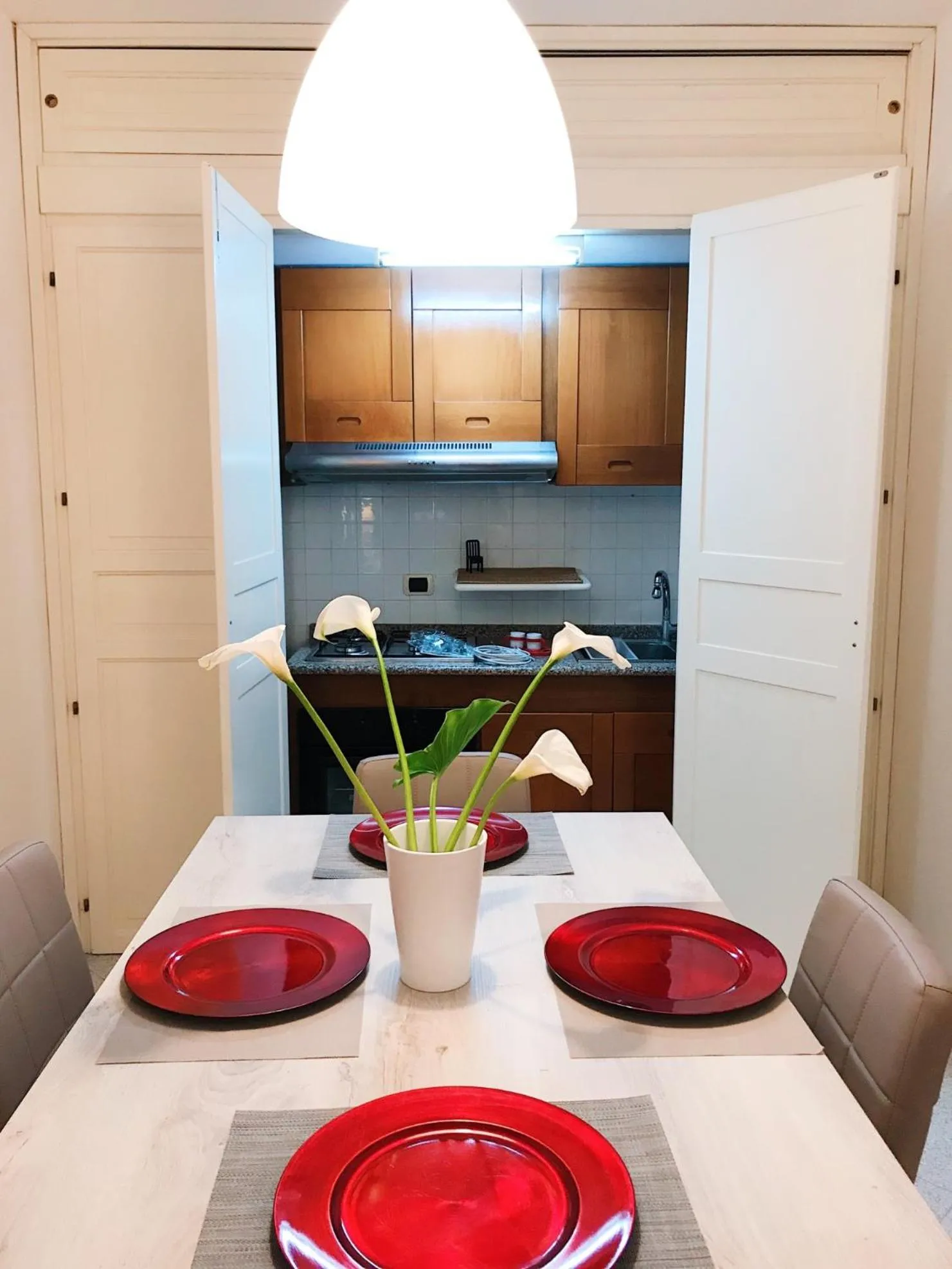 Kitchen or kitchenette in Piana Apartment