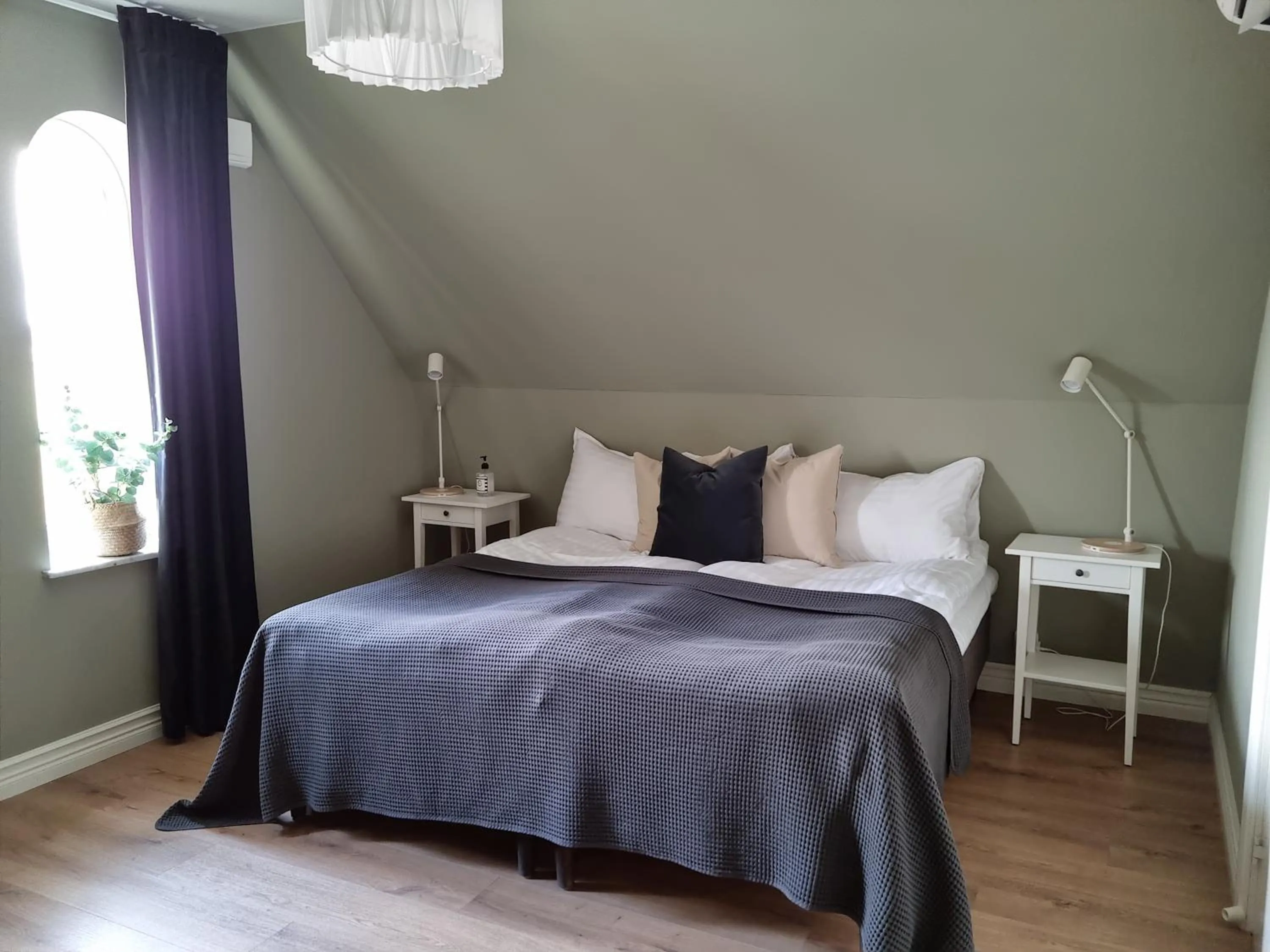 Bed in Hotell Stavstensgården