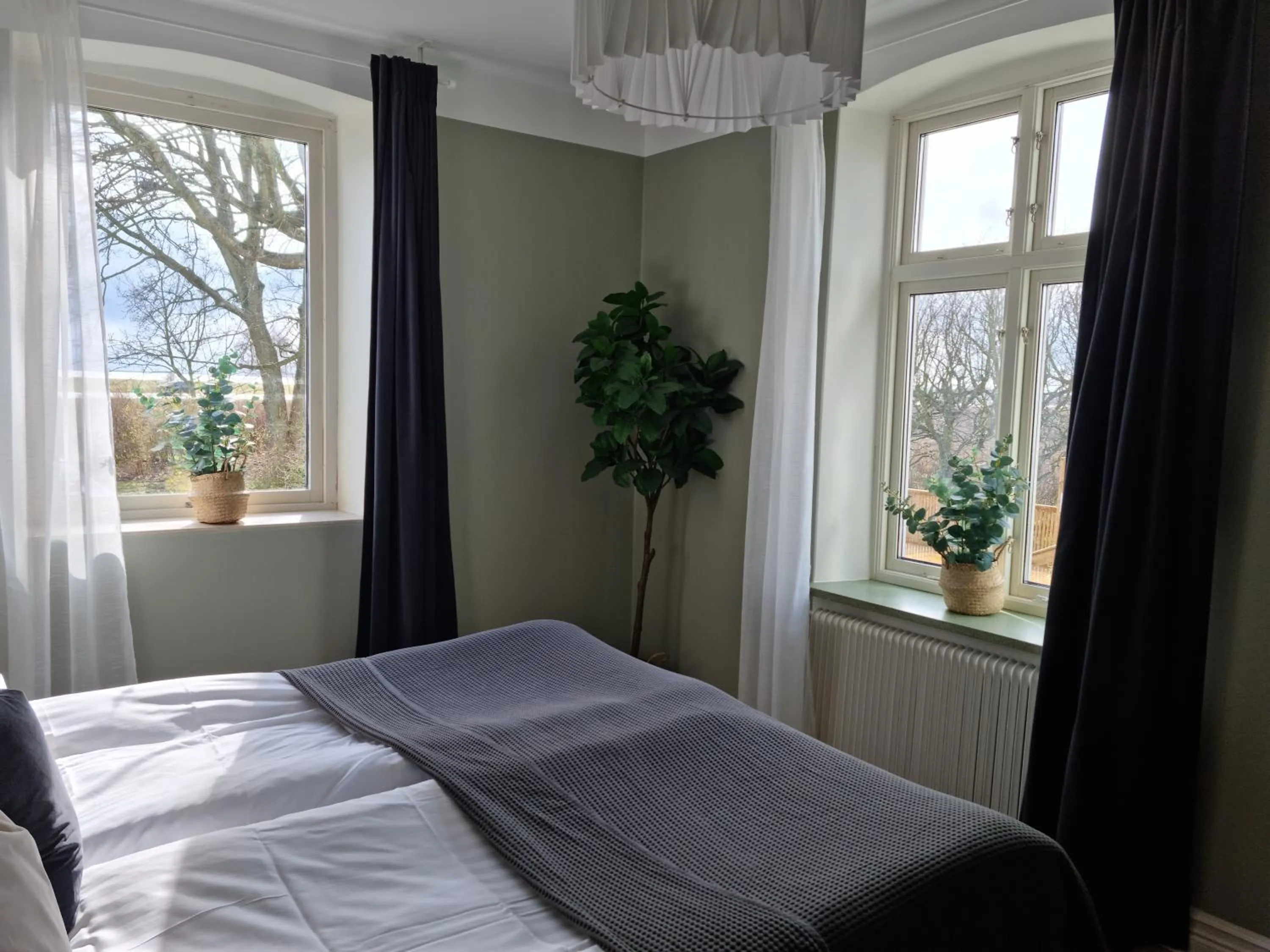 Bed in Hotell Stavstensgården