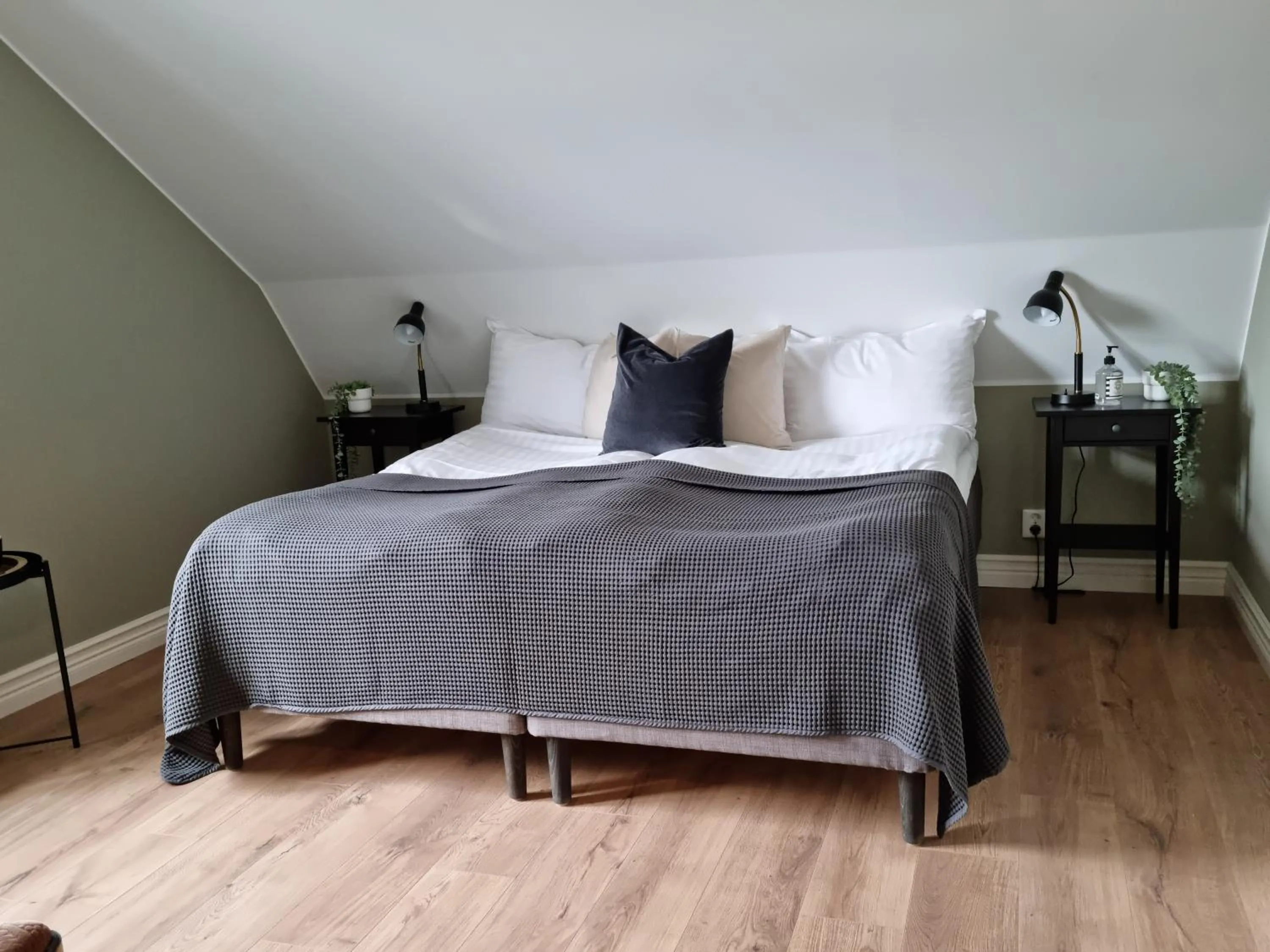 Bed in Hotell Stavstensgården