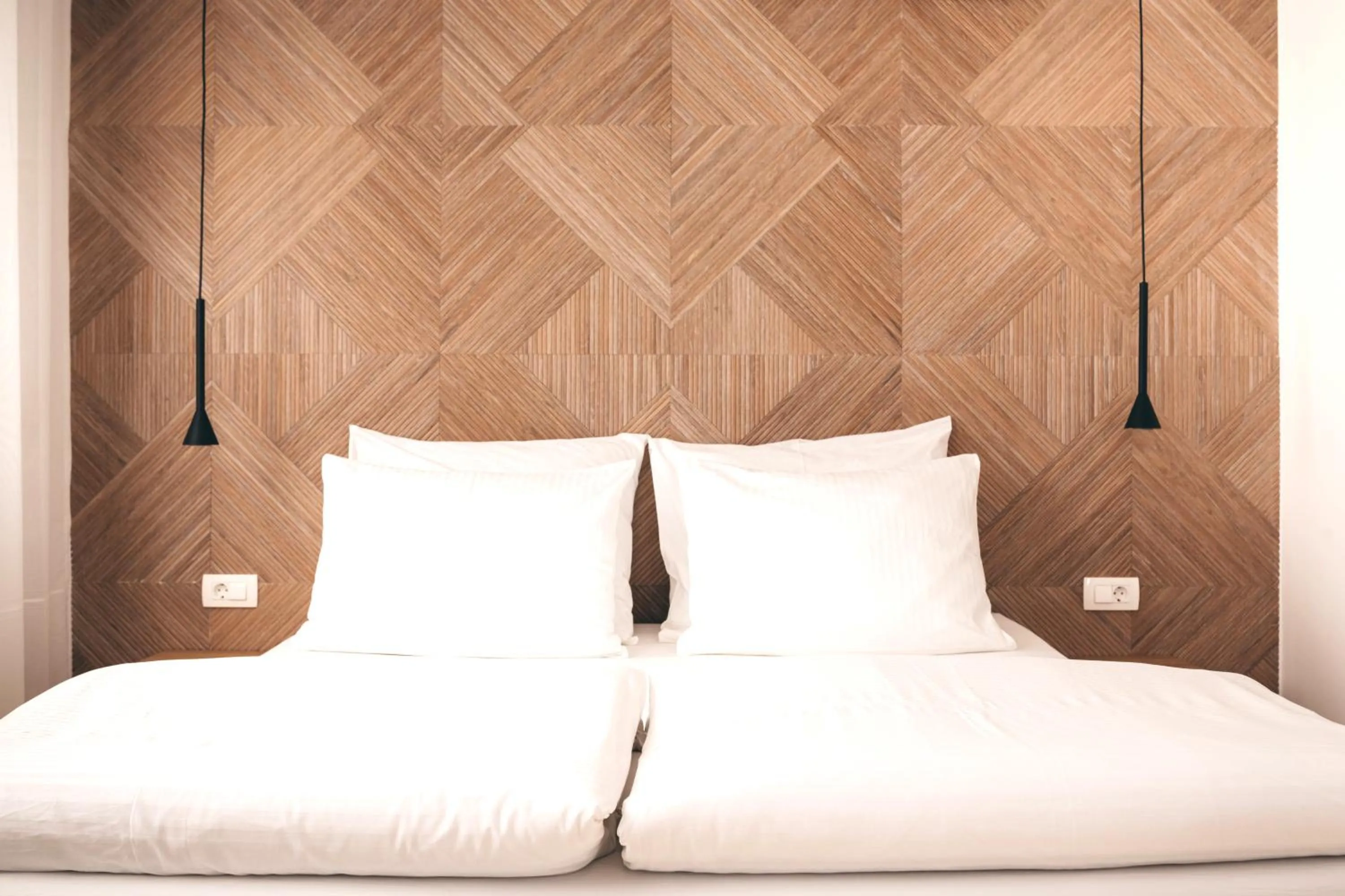 Bed in City Apartment One