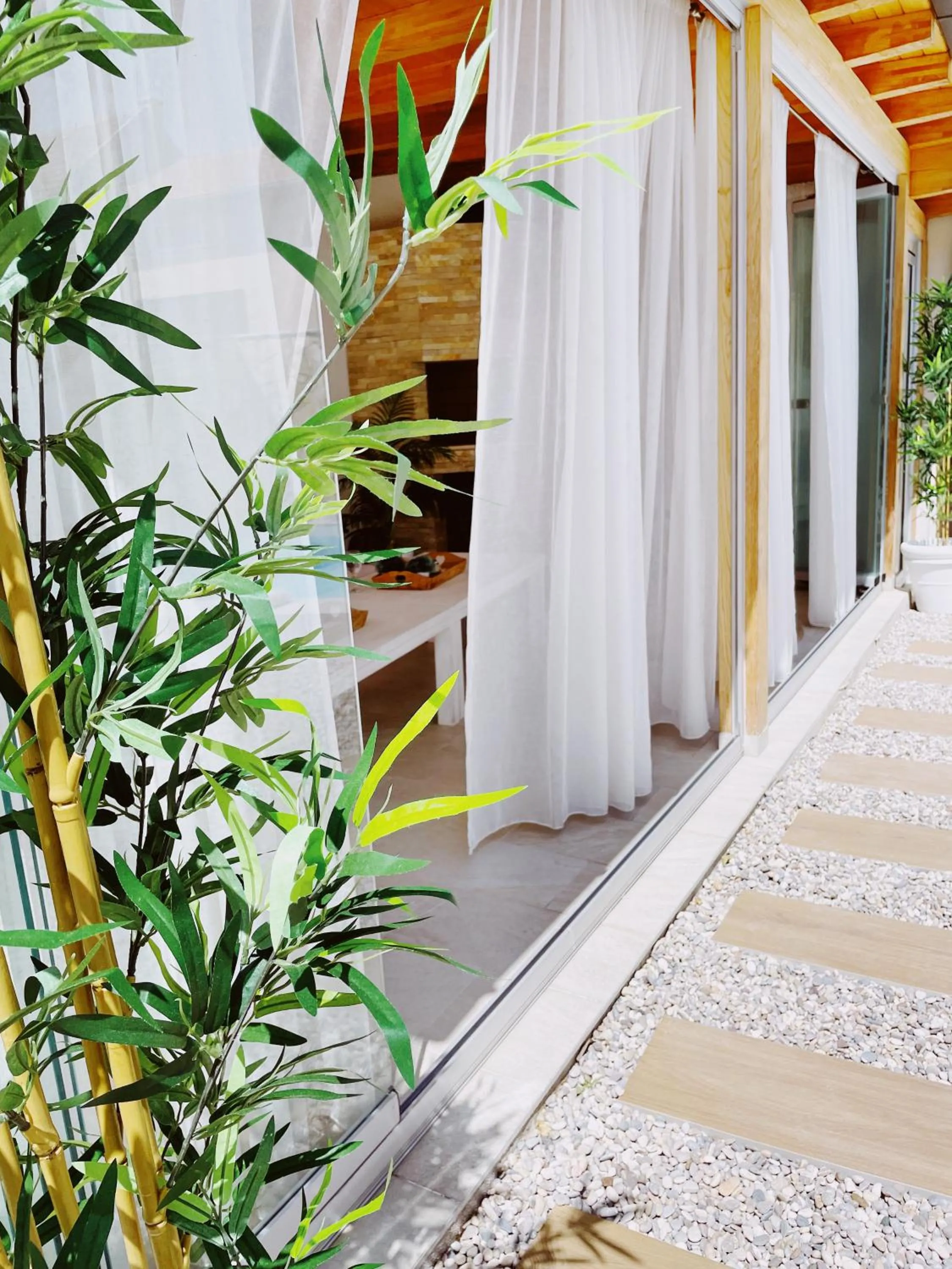Patio in City Apartment One