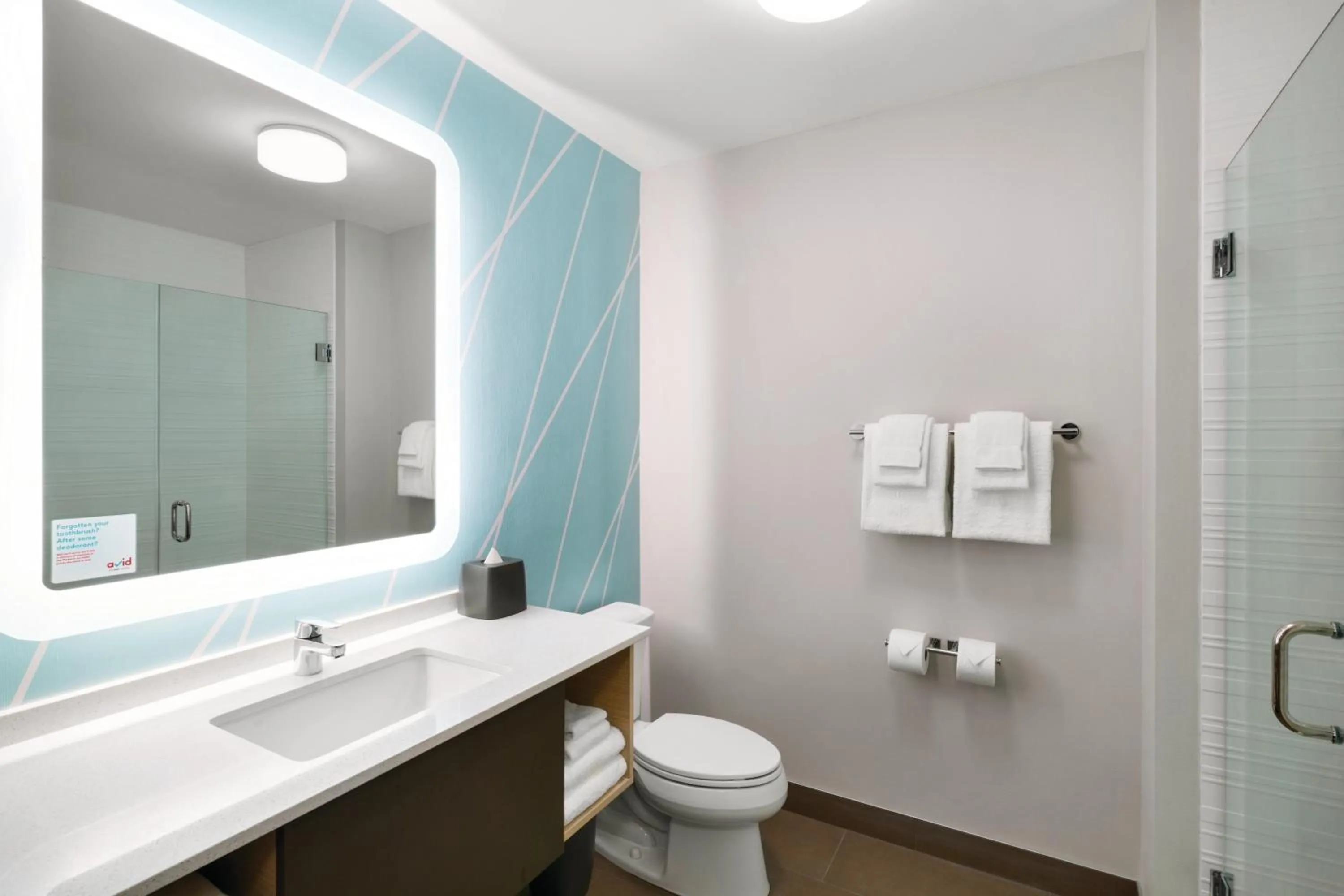 Shower in AVID Hotels Corpus Christi - Portland by IHG