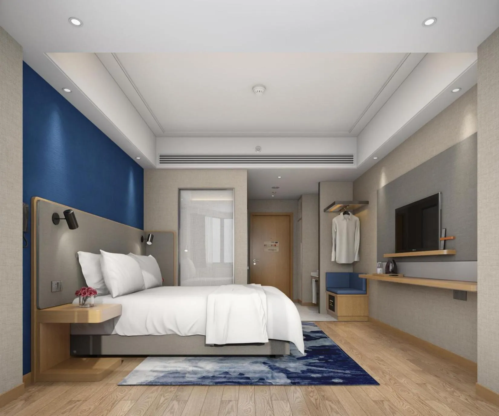 Bed in Holiday Inn Express Nanchang Bayi Square by IHG