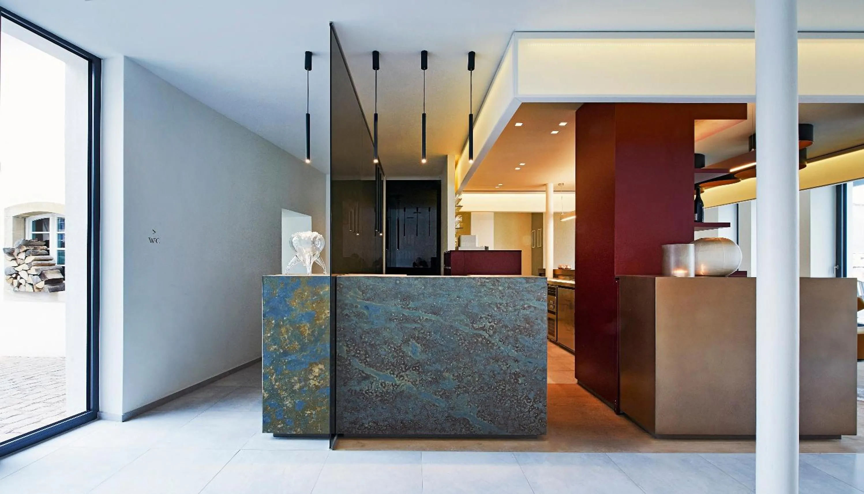 Lobby or reception in Weinhaus Henninger