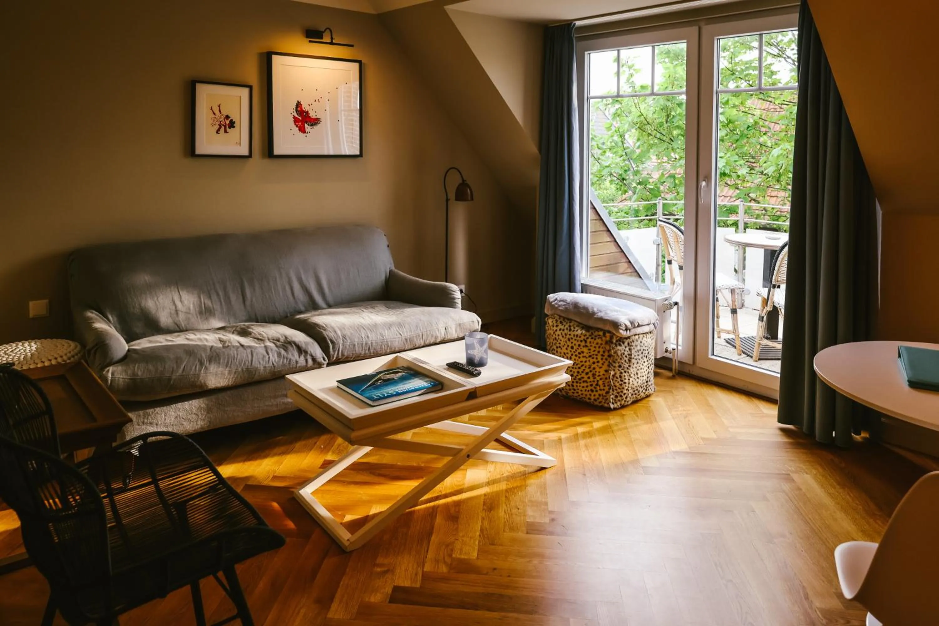 Seating area in Mimosa House