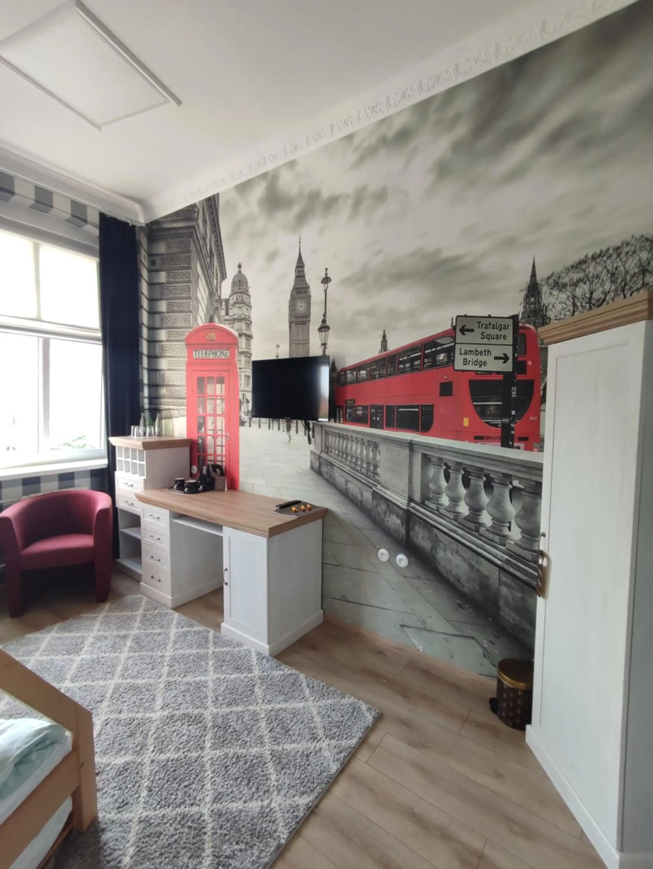 View (from property/room) in Hostel Night o'clock