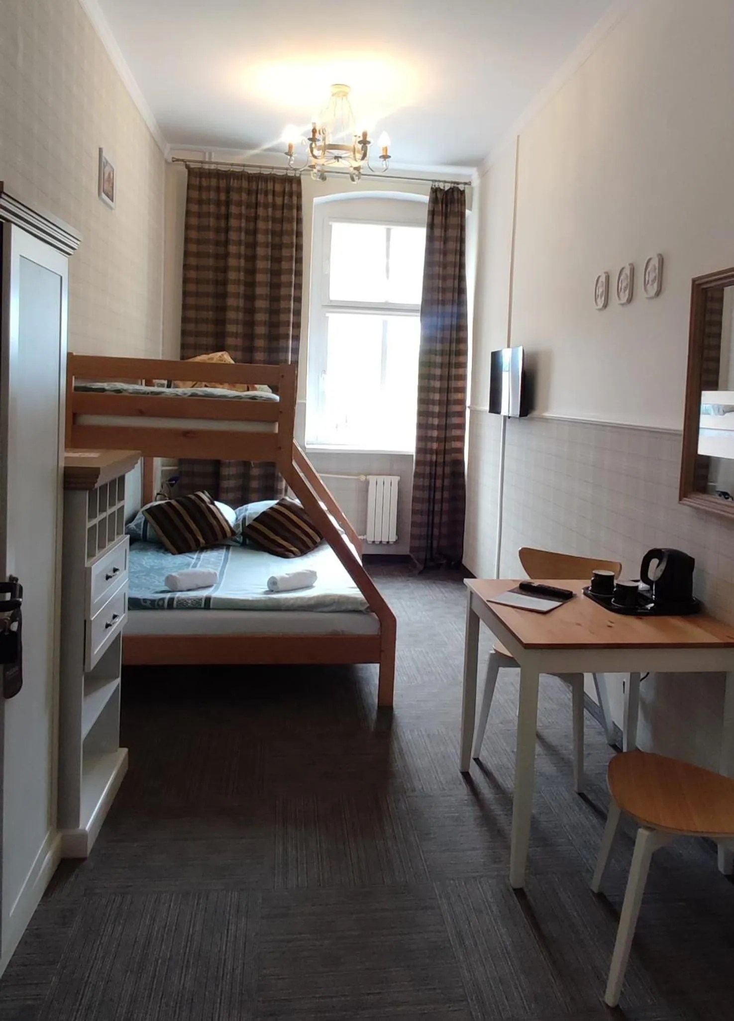 View (from property/room), Bed in Hostel Night o'clock