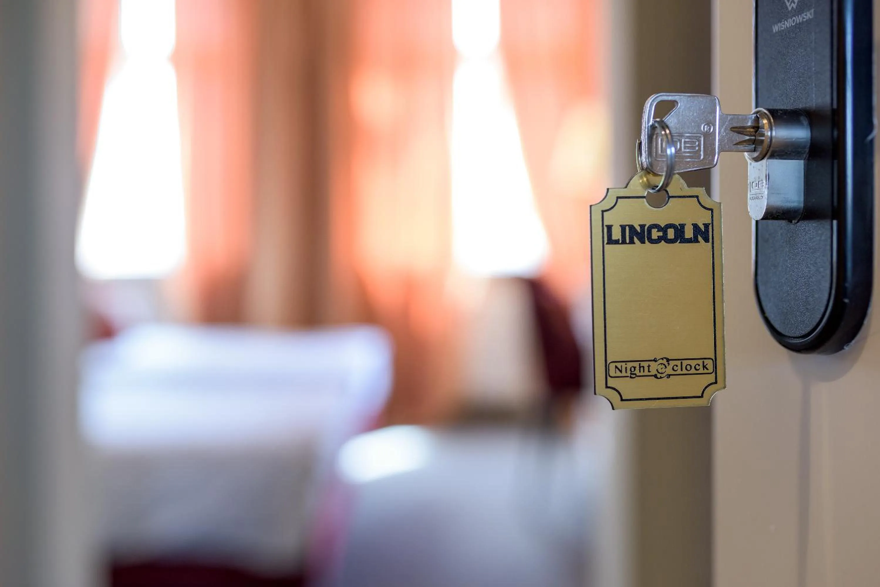 Logo/Certificate/Sign, Bed in Hostel Night o'clock