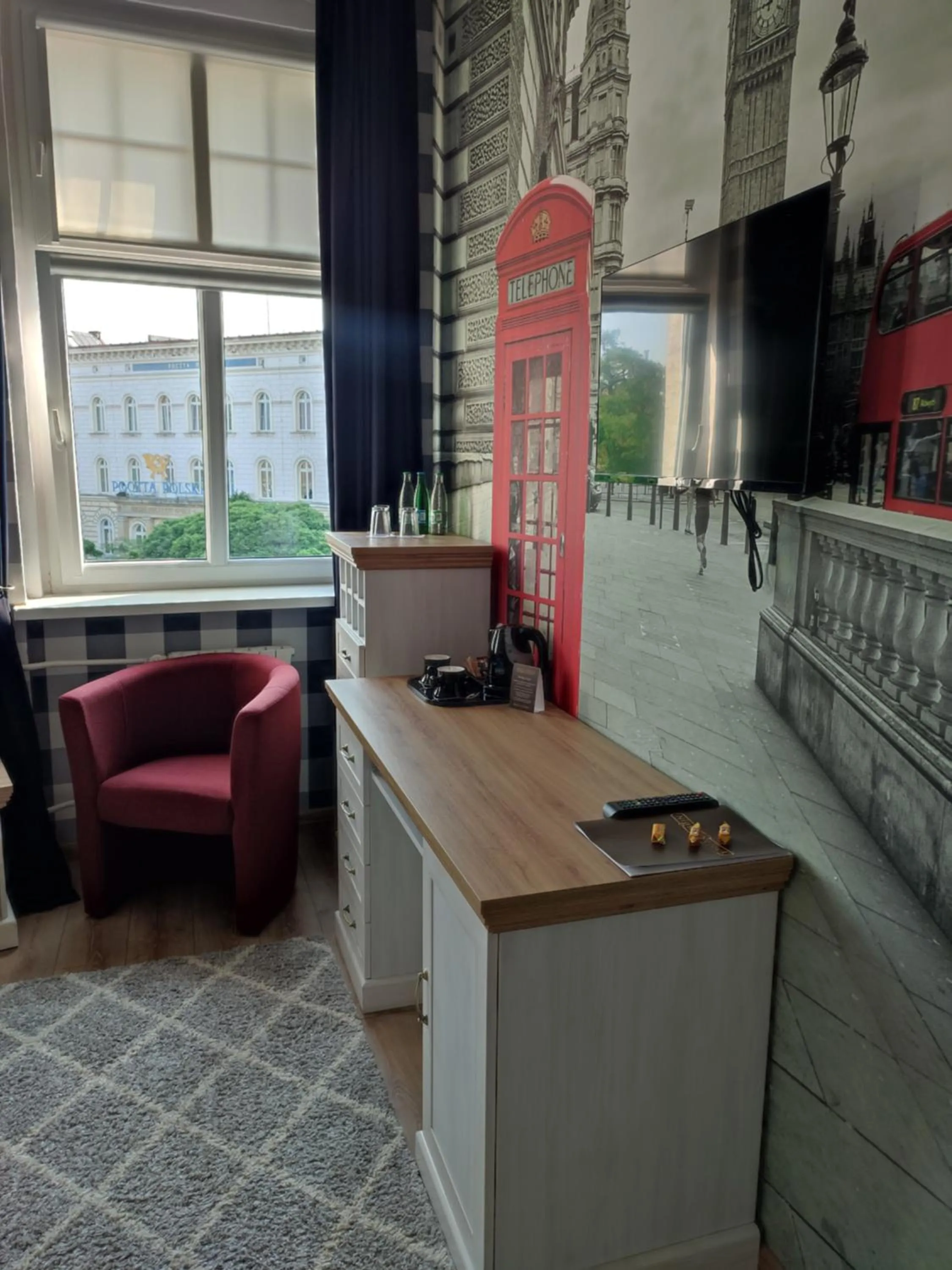 View (from property/room) in Hostel Night o'clock