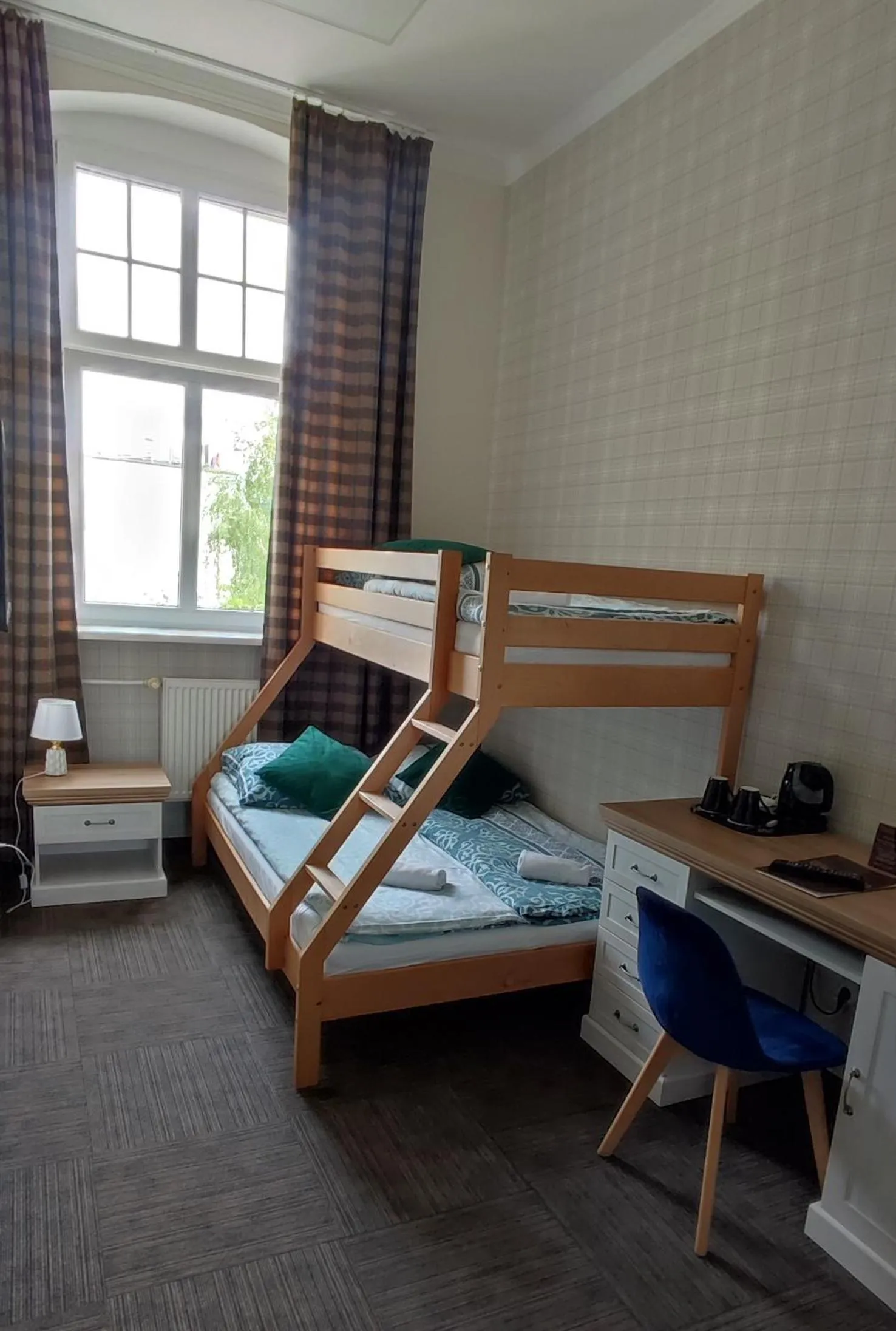 View (from property/room), Bed in Hostel Night o'clock