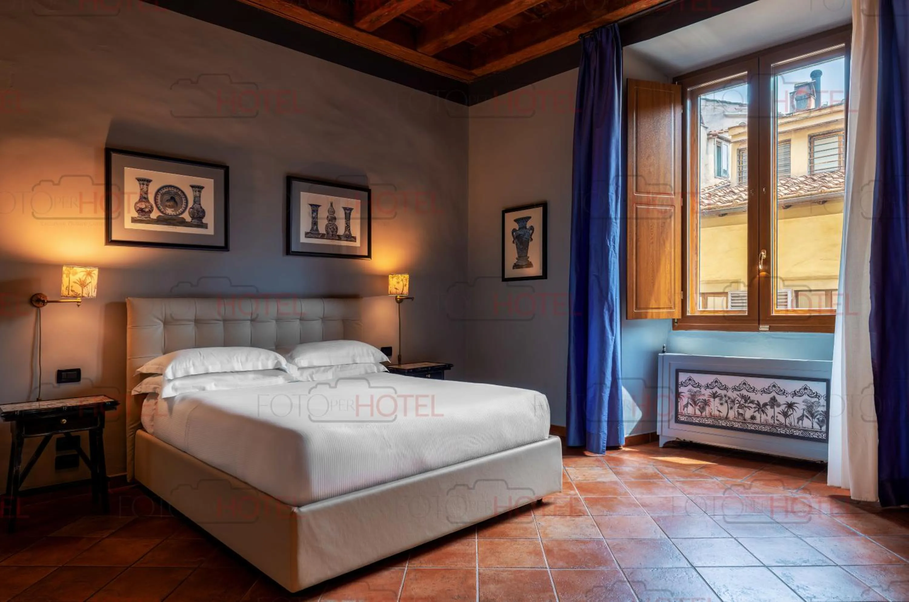 Bed in Antica Dimora De' Benci