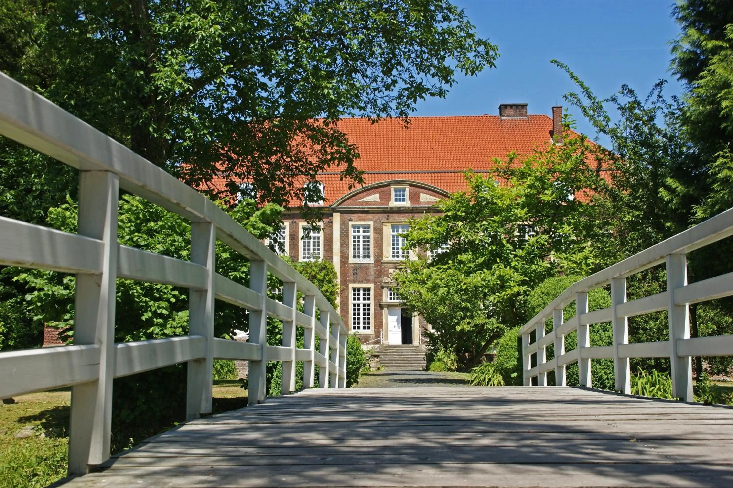 Garden in Hotel Schloss Wilkinghege