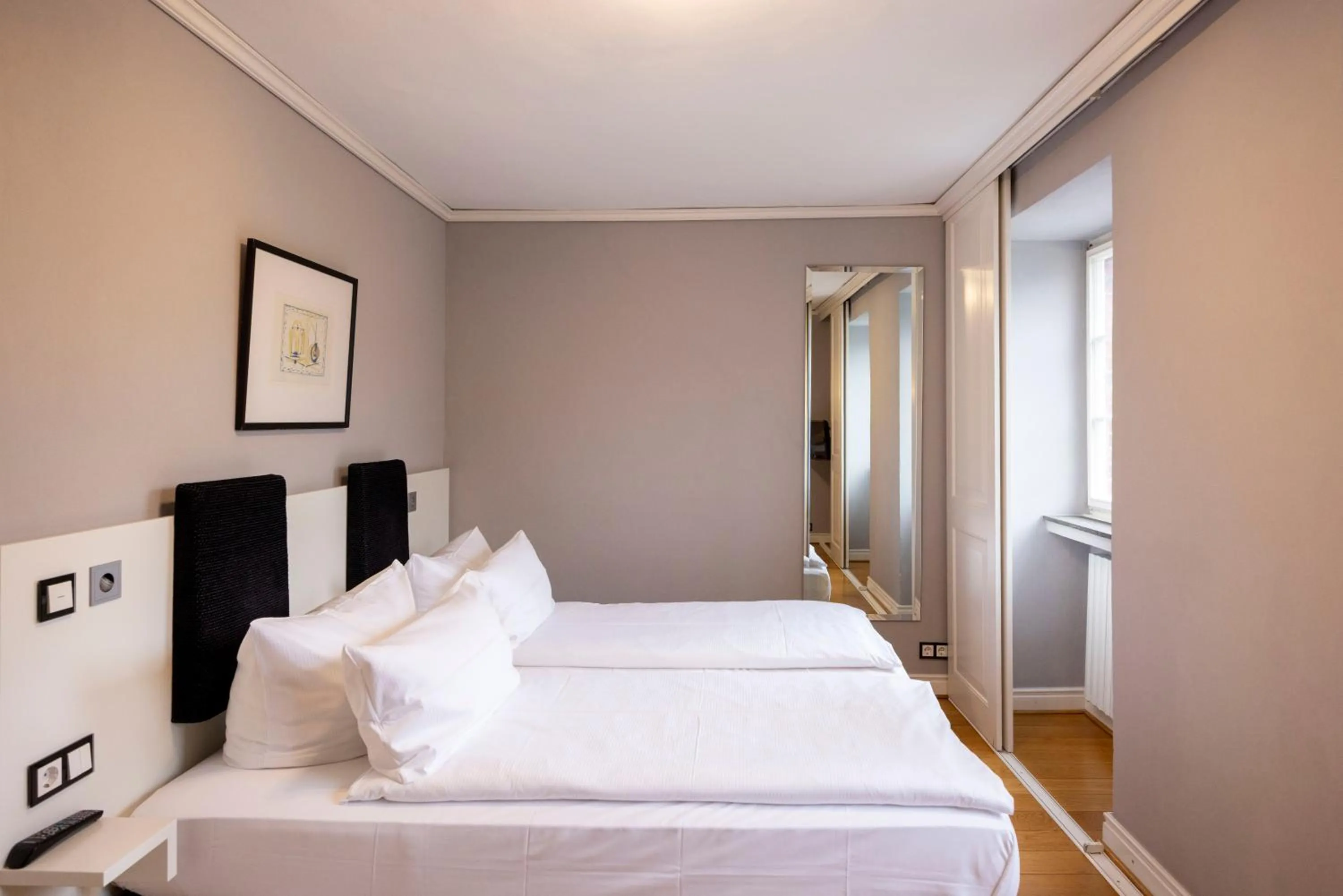 Bed in Hotel Schloss Wilkinghege