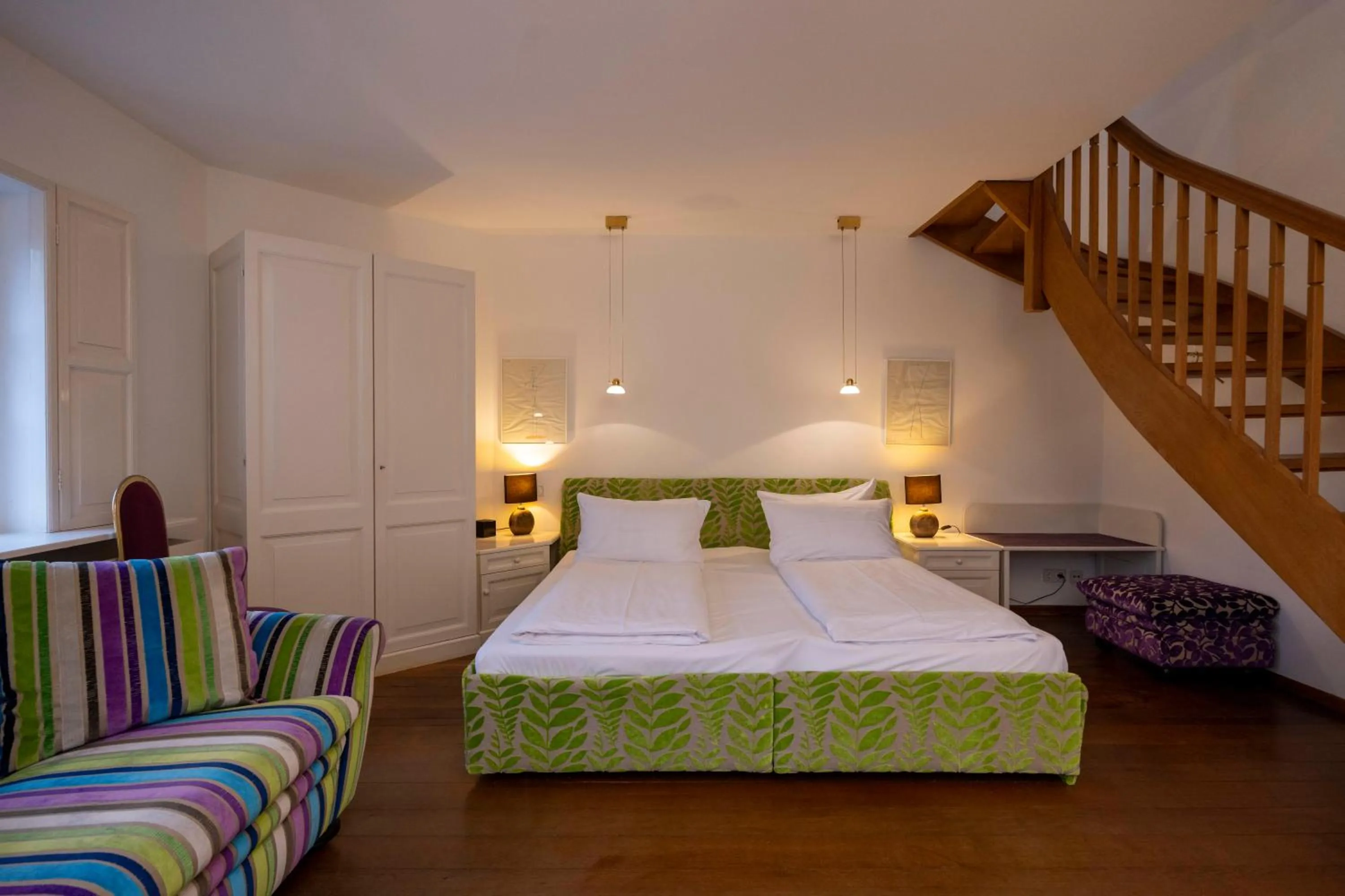 Bed in Hotel Schloss Wilkinghege