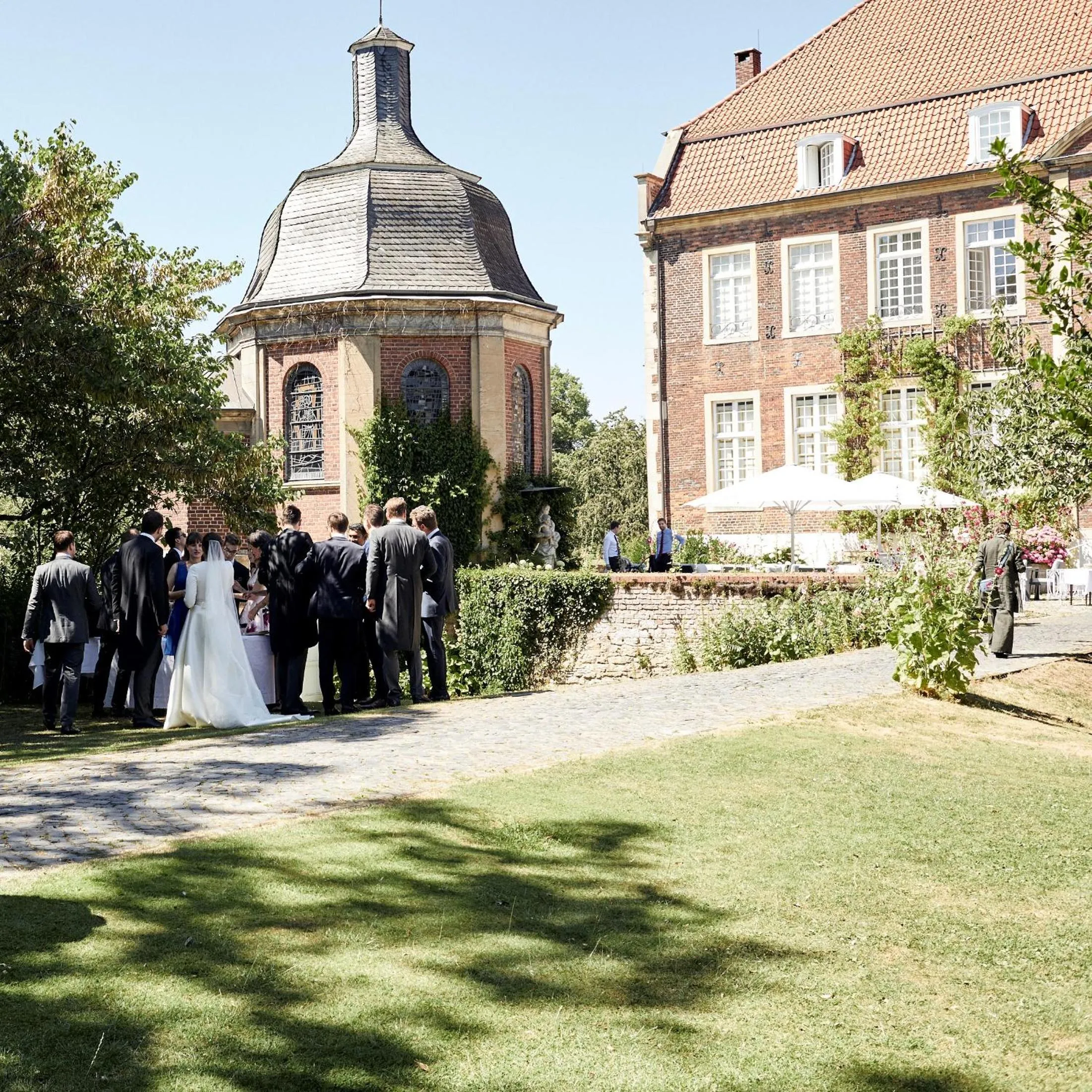 Garden in Hotel Schloss Wilkinghege