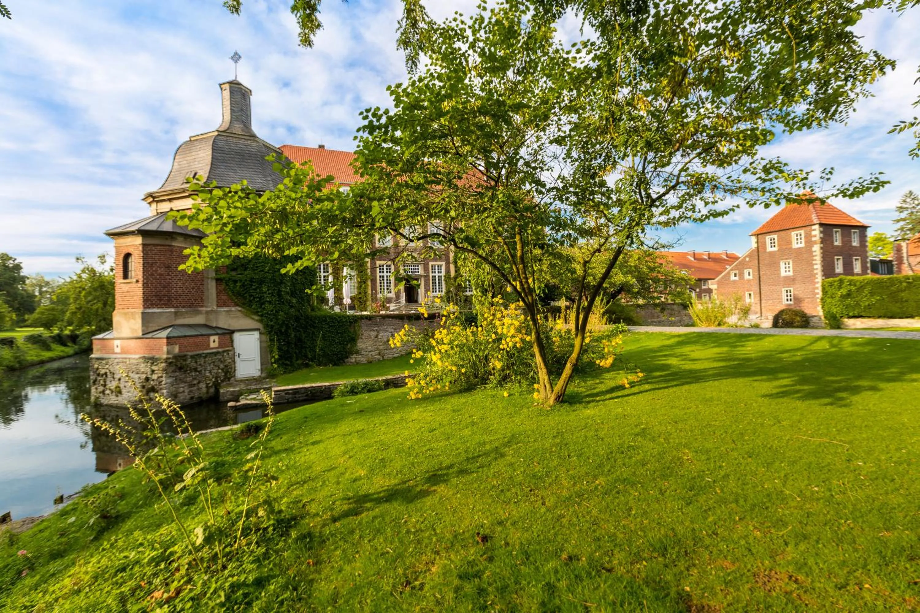 Garden in Hotel Schloss Wilkinghege