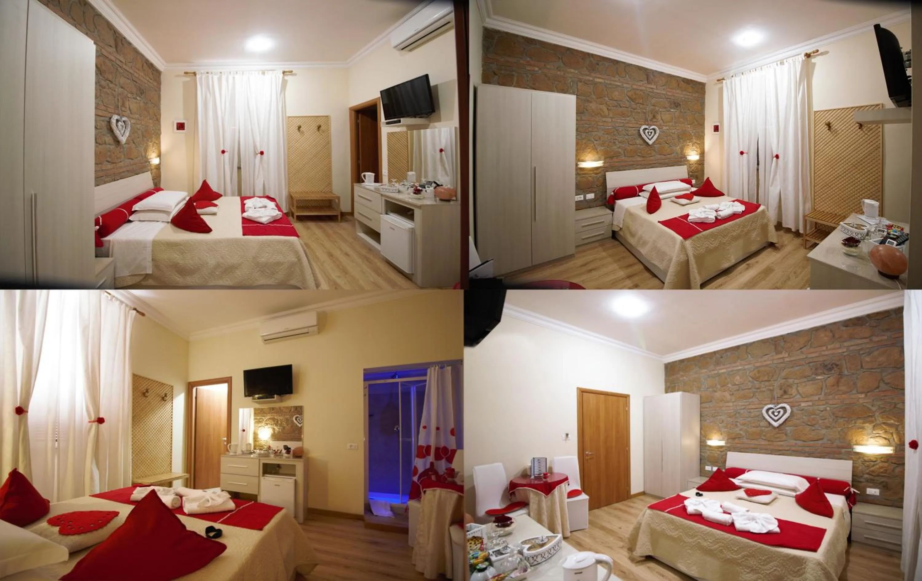 Photo of the whole room, Bed in Freedom Love B&B