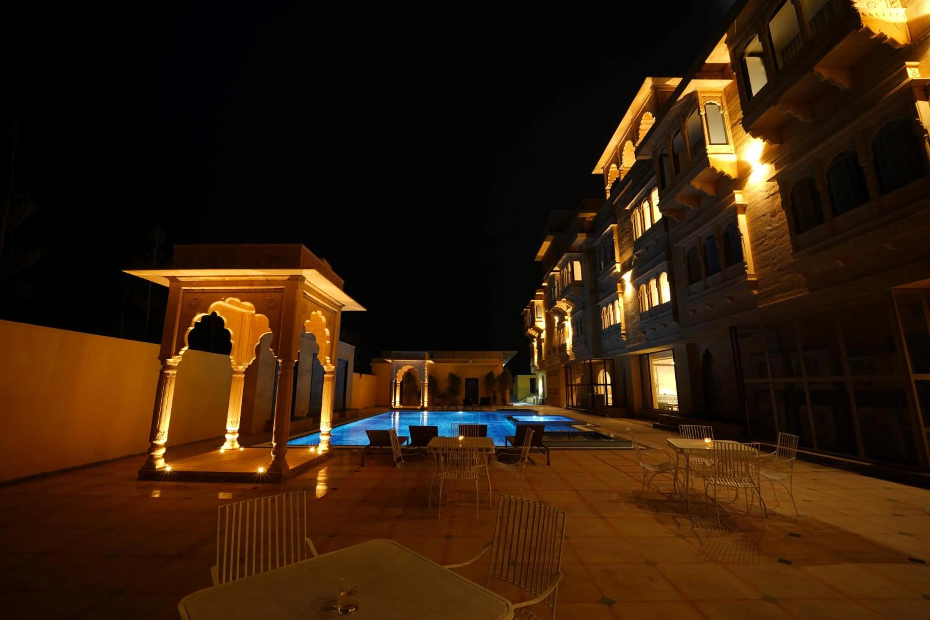 Swimming pool in Sahdev Bagh