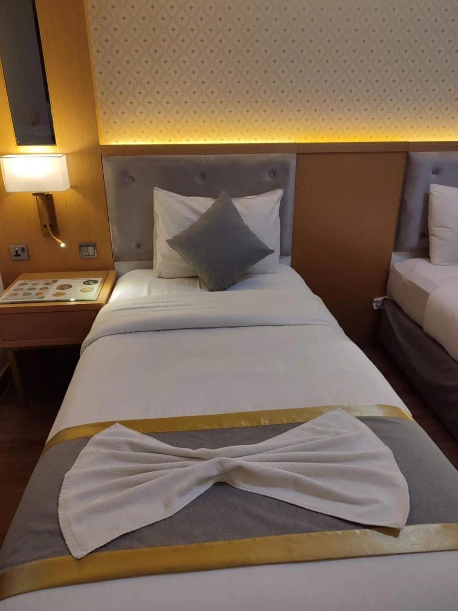 Bed in York International Hotel