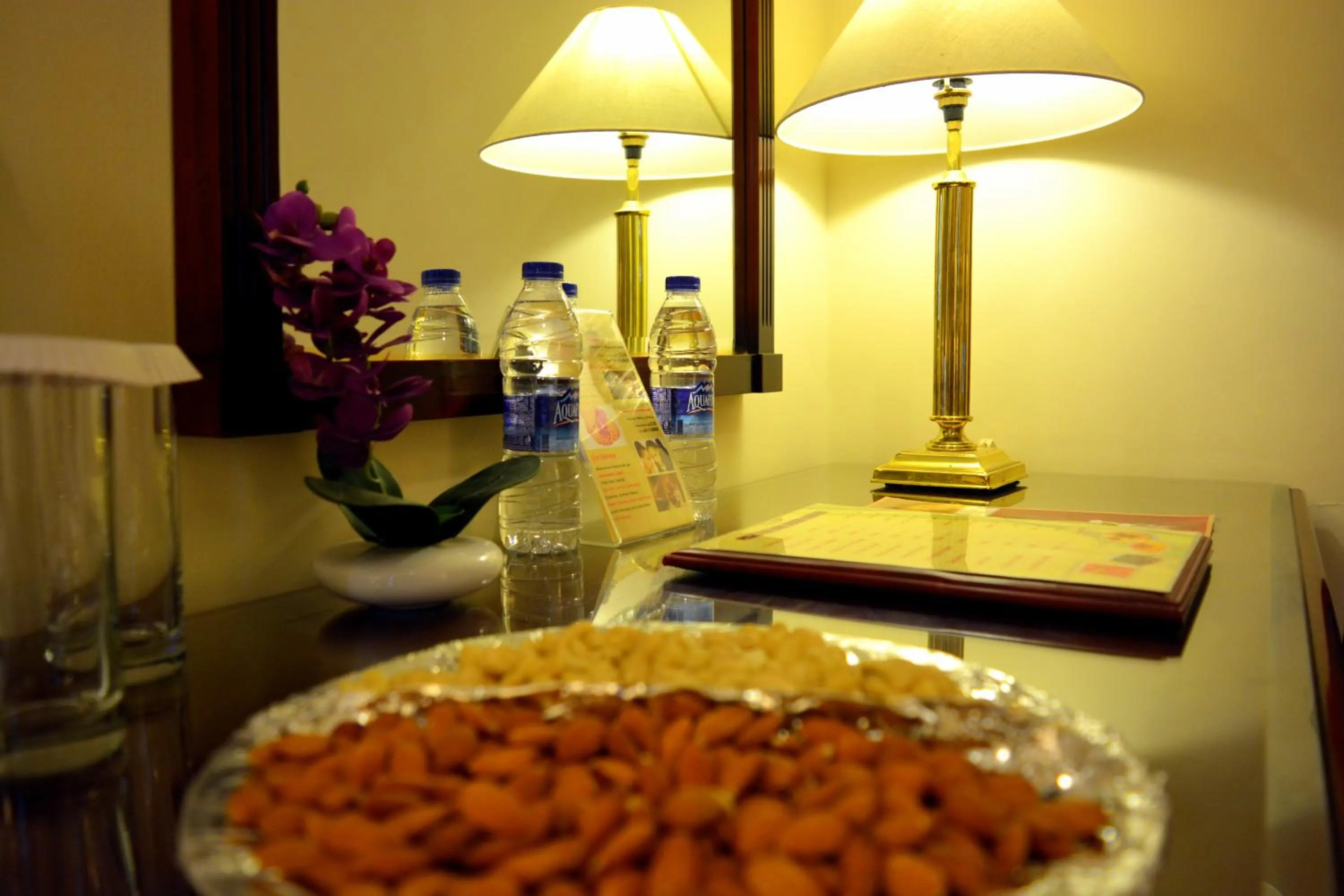 Food close-up in York International Hotel