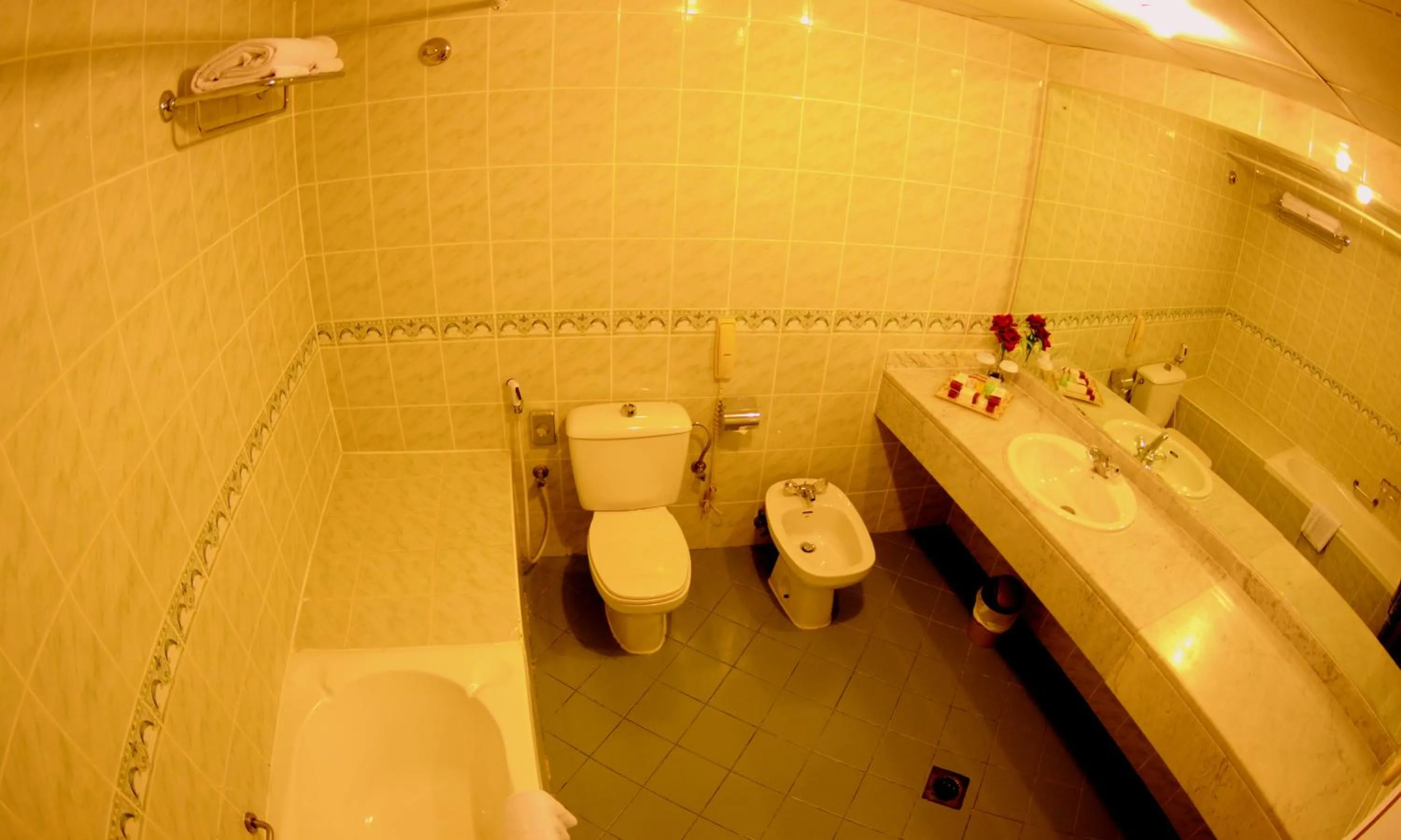 Toilet in York International Hotel