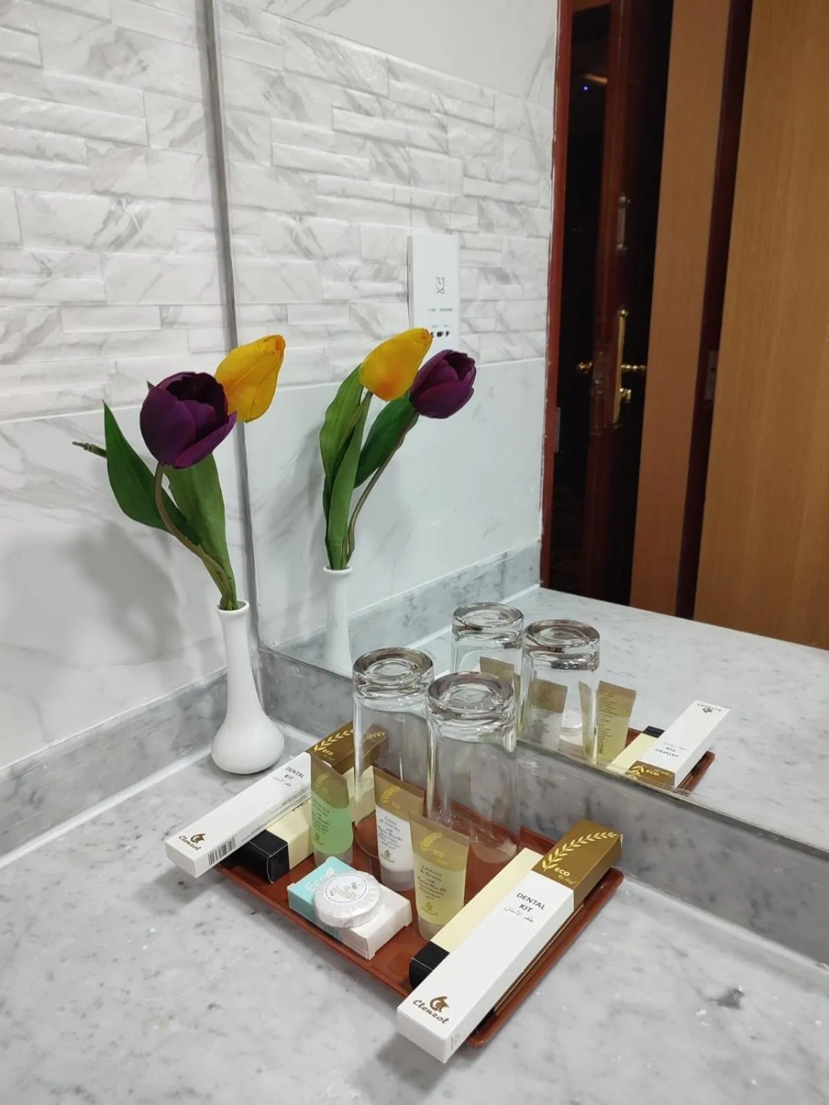 Bathroom in York International Hotel