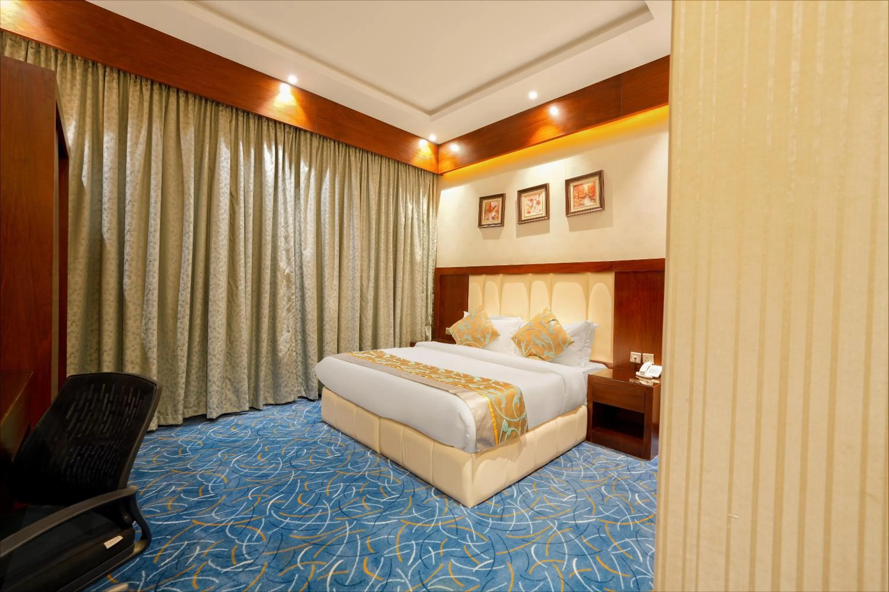 Bed in Celine Home Serviced Apartment Al Malqa