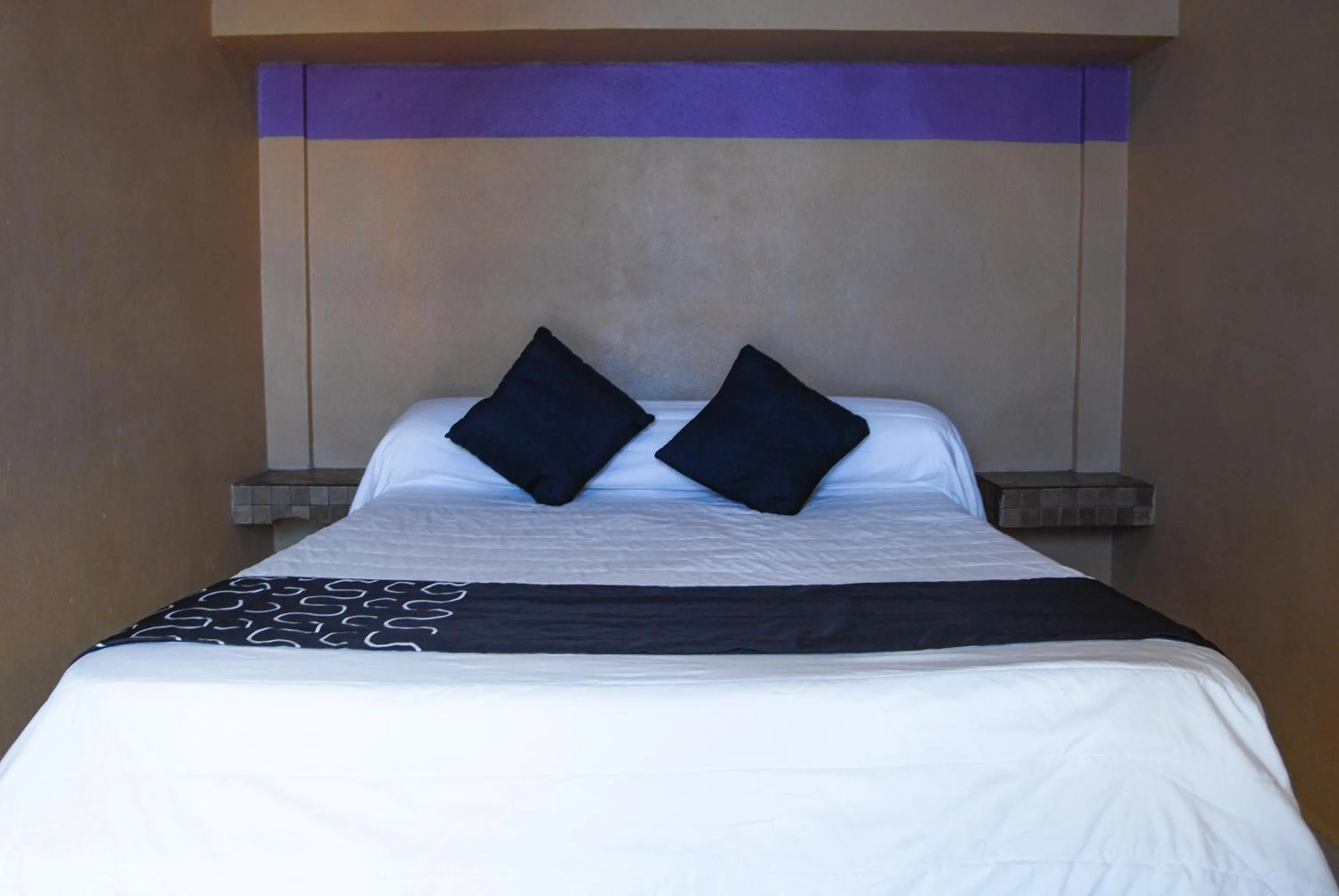 Bed in Hotel Platino