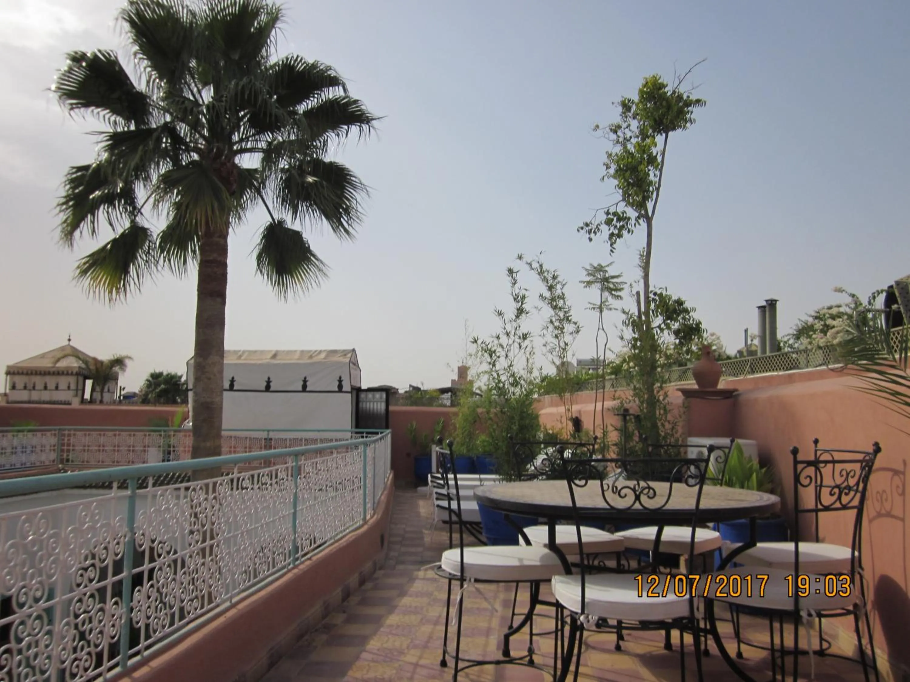 Balcony/Terrace in Riad Dar Aida
