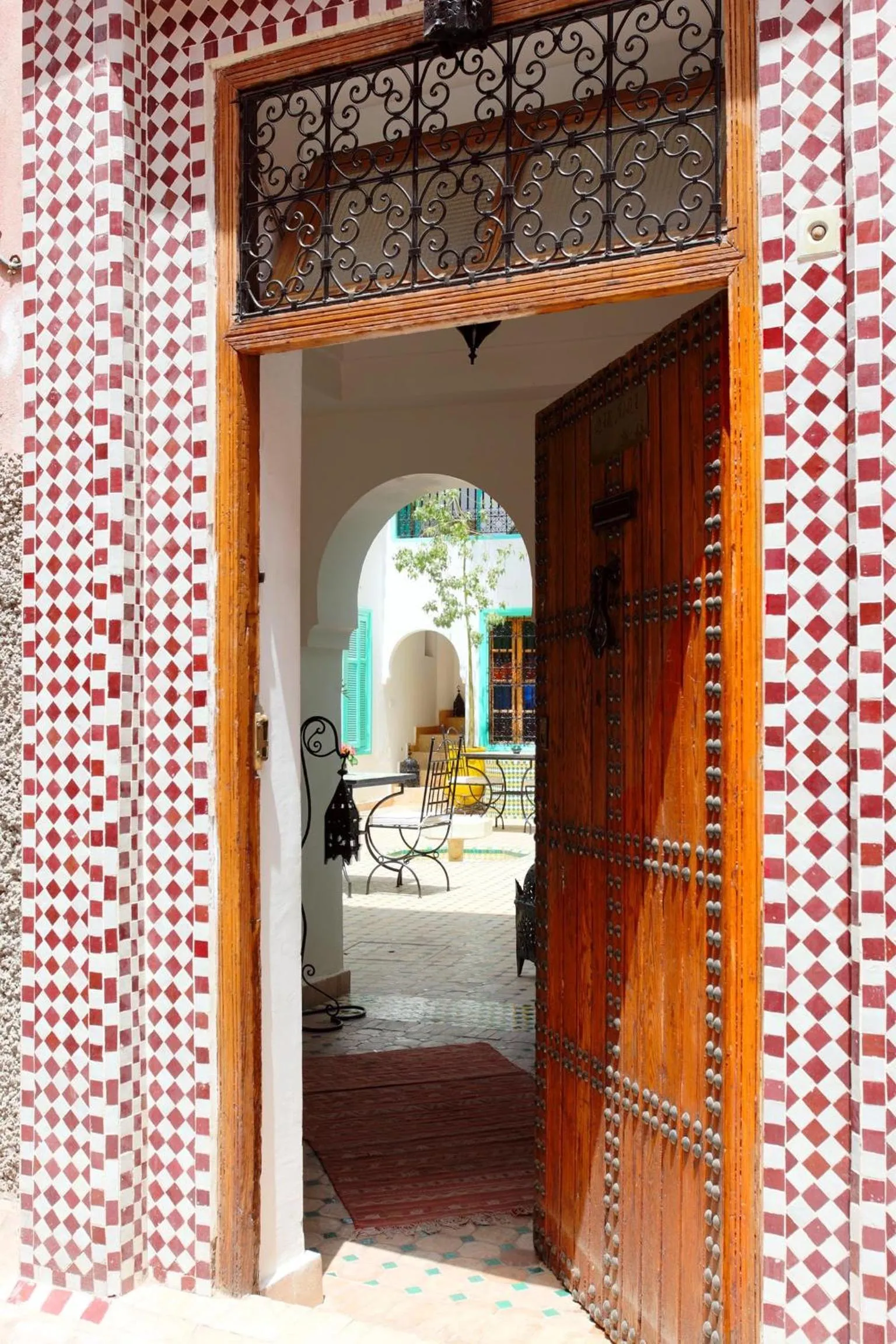 Facade/entrance in Riad Dar Aida
