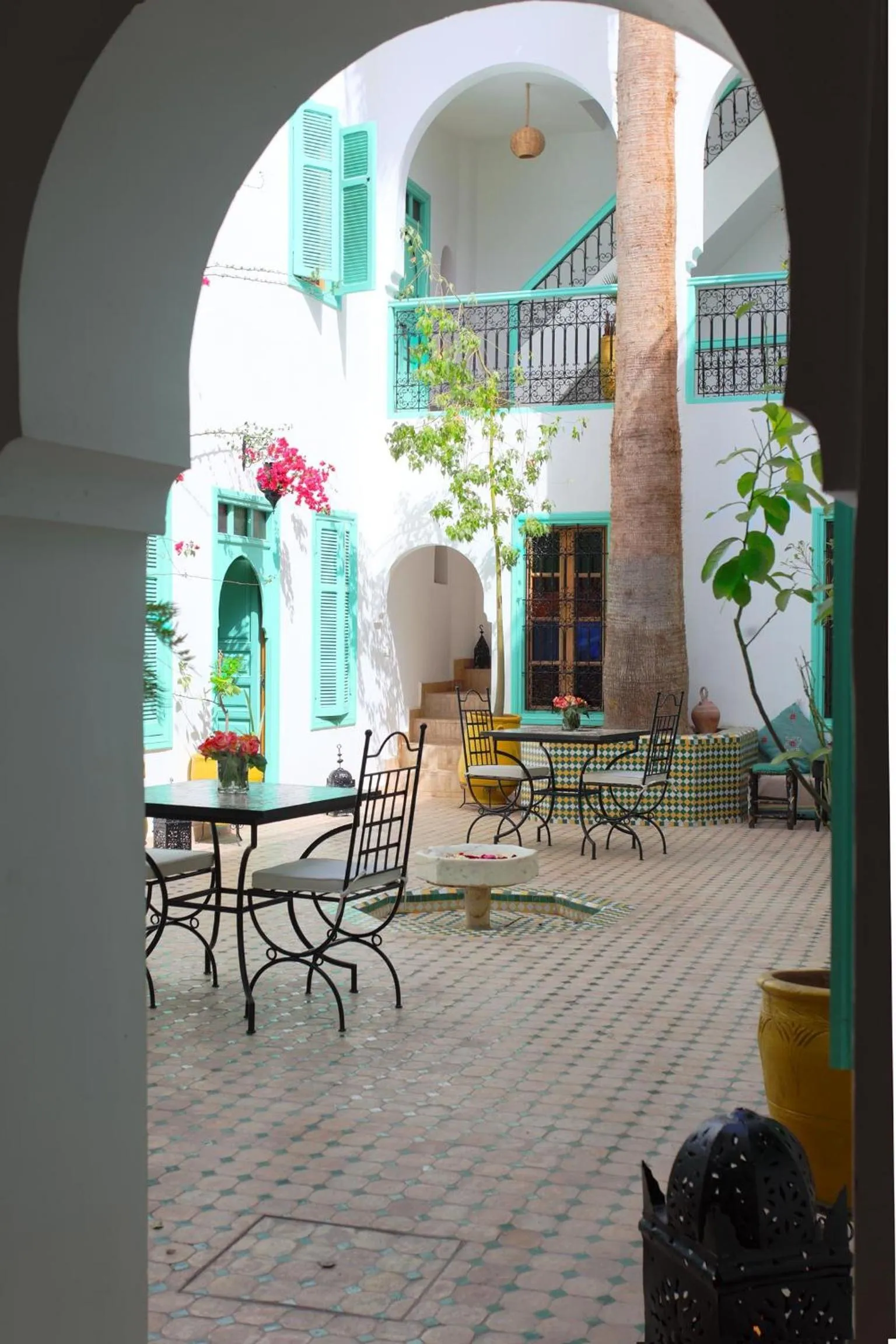 Decorative detail in Riad Dar Aida