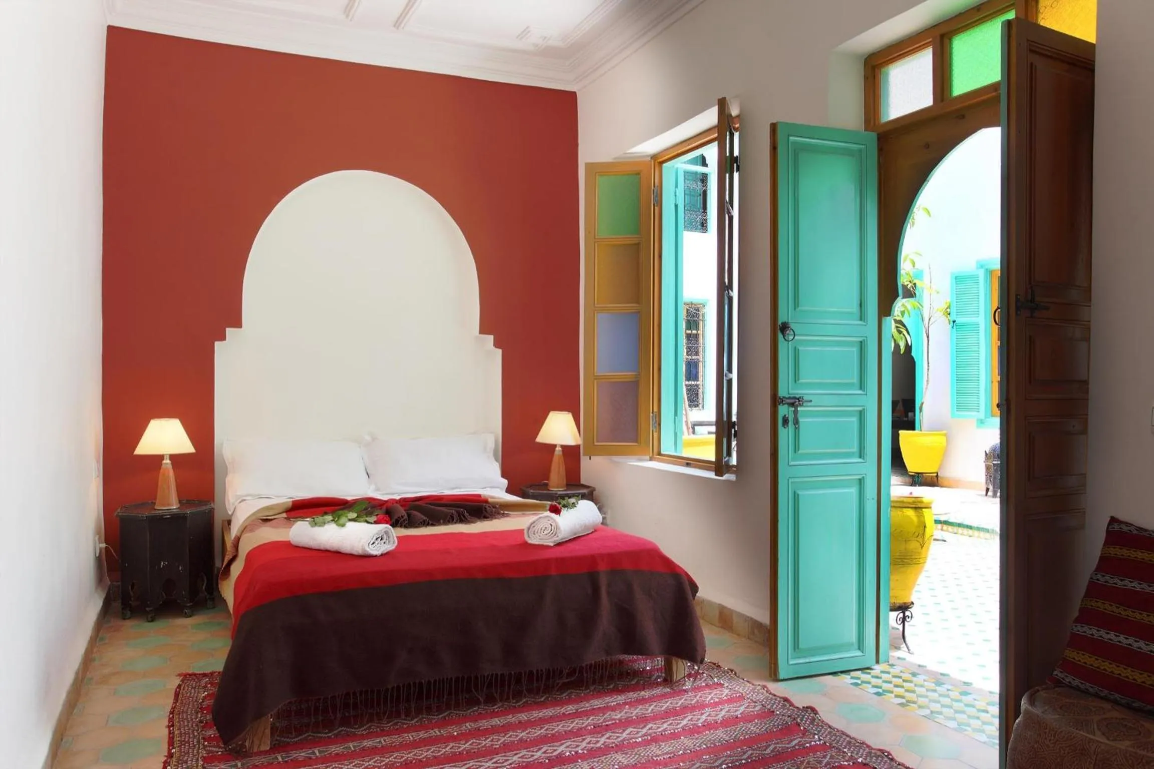 Bedroom, Bed in Riad Dar Aida