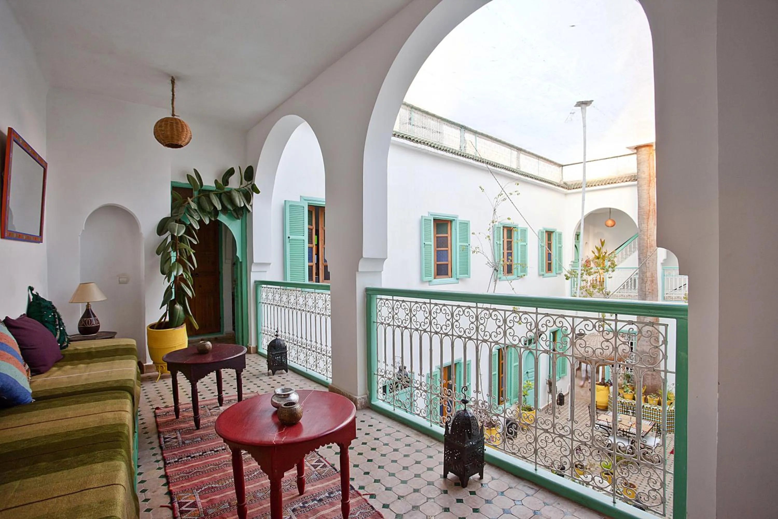Balcony/Terrace in Riad Dar Aida