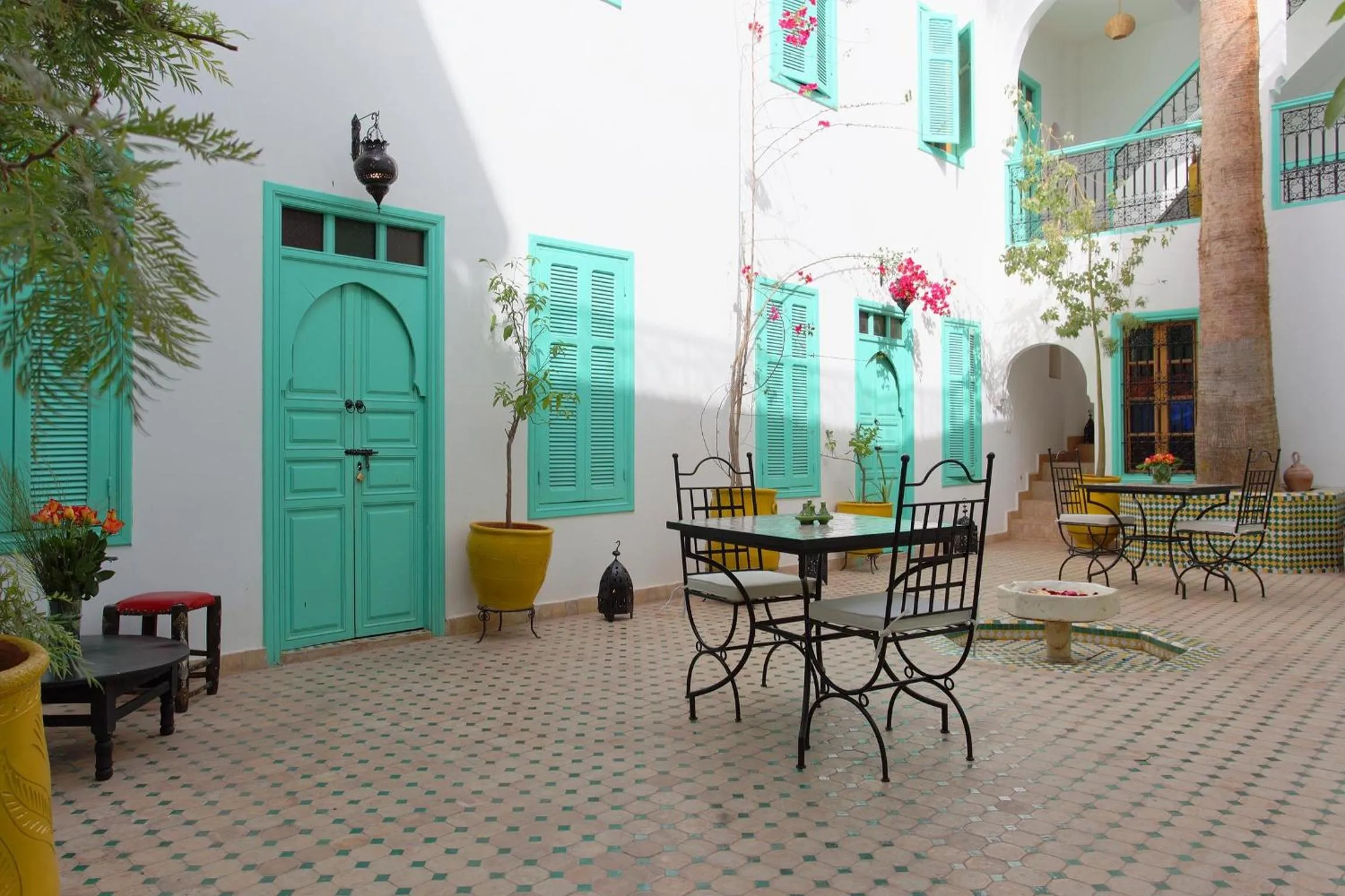 Decorative detail in Riad Dar Aida
