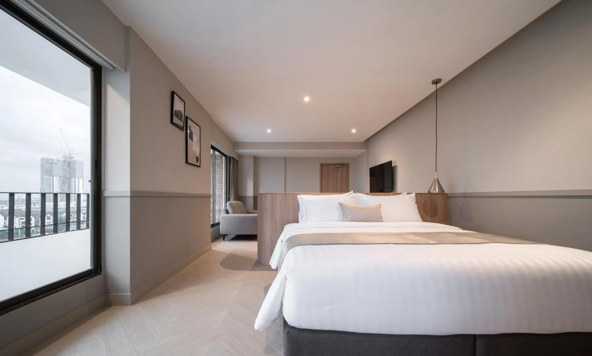 Bed in Aspira Residence Sukhumvit 71