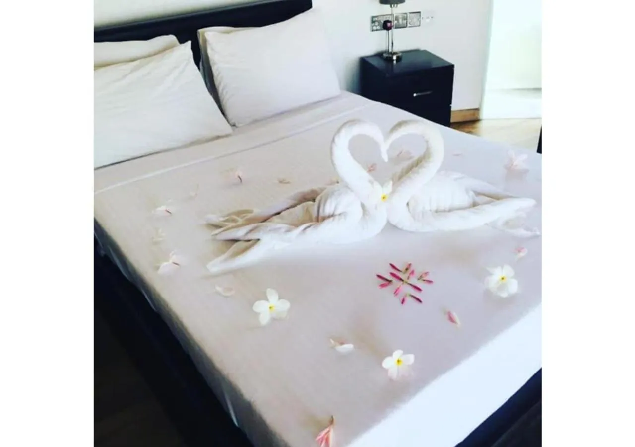 Bed in The Blue Lagoon Resort Kalpitiya