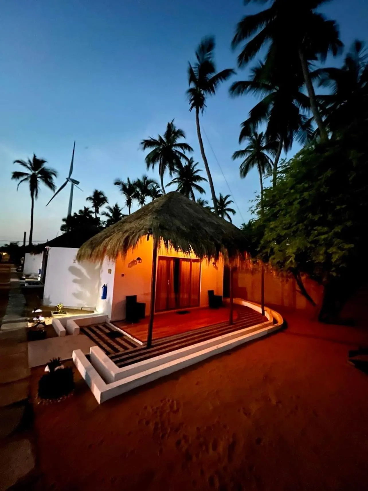 Night in The Blue Lagoon Resort Kalpitiya