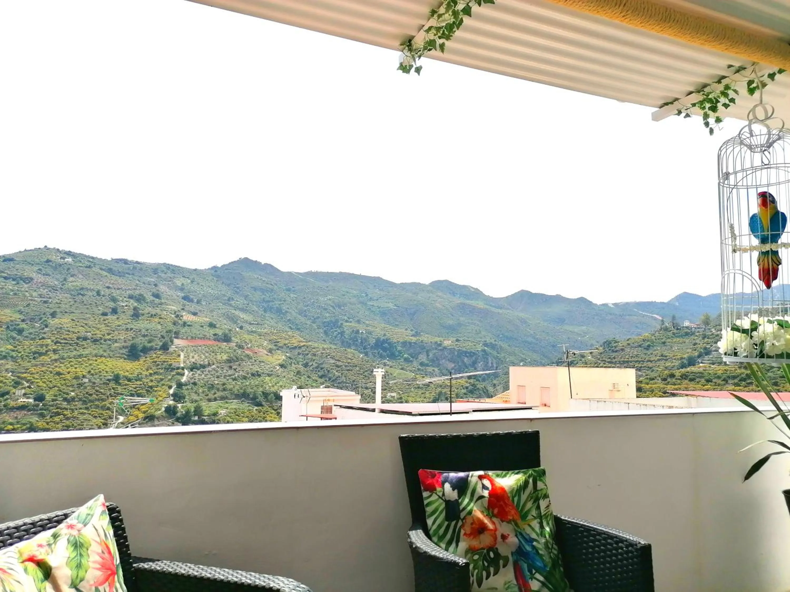 Balcony/Terrace in Villa Otivar - Rio Verde