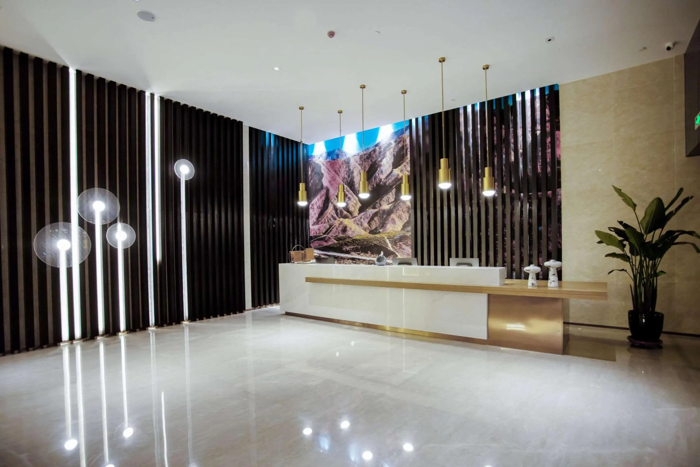 Lobby or reception in Quality Hotel Zhangye
