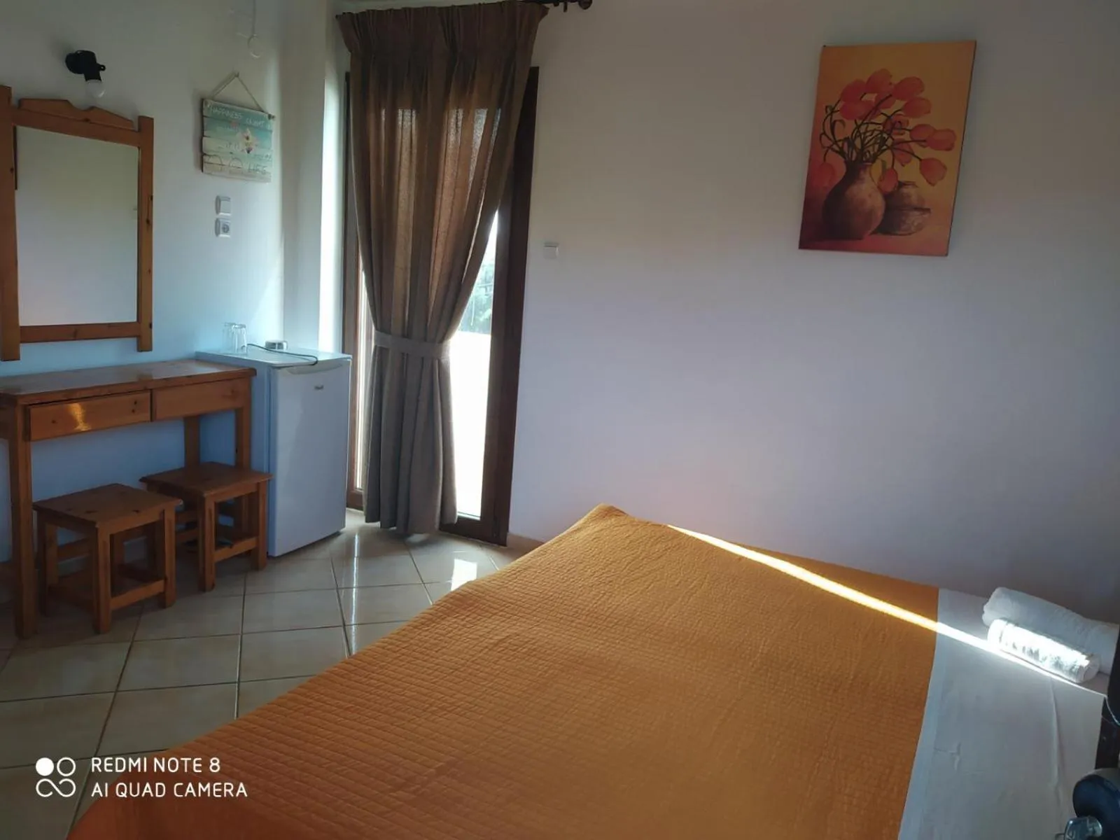 Bed in Hotel Orama-Matala