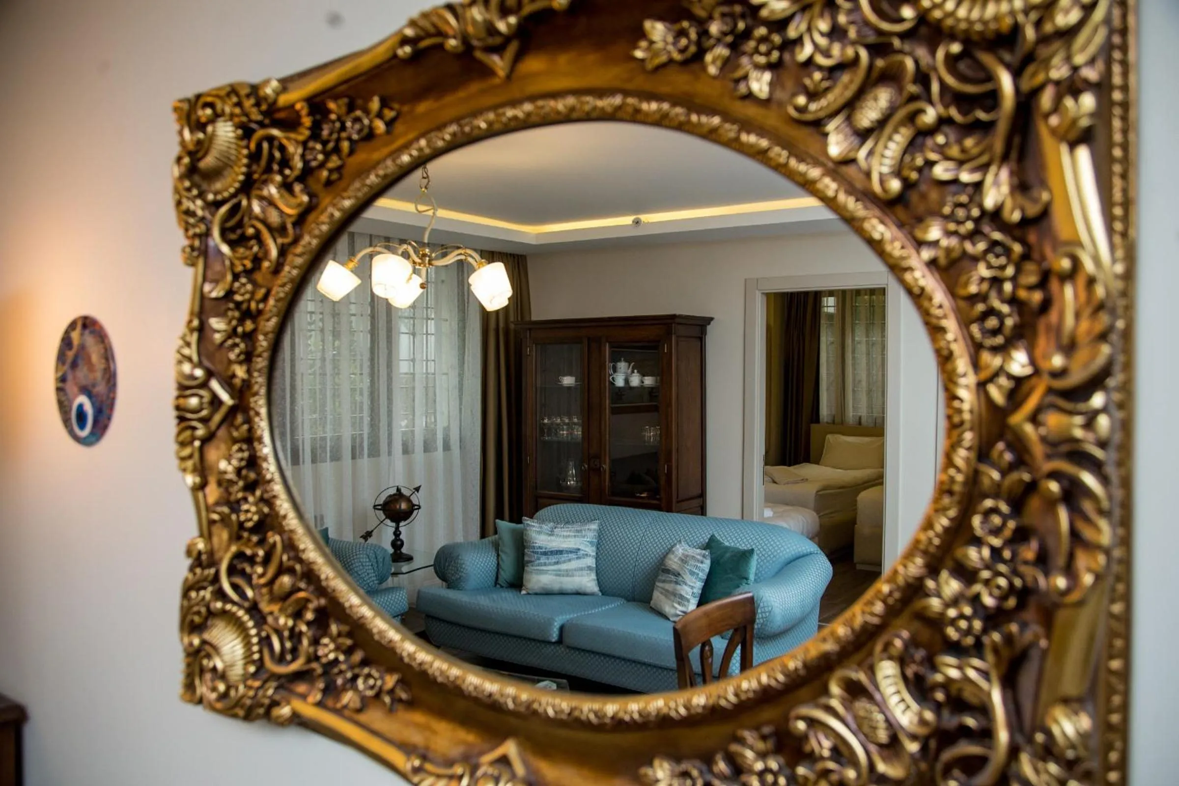 Seating area in The Charm Hotel - Old City