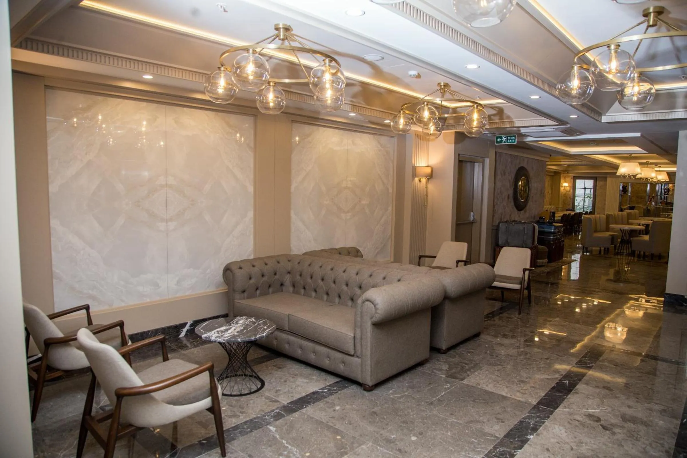 Seating area in The Charm Hotel - Old City