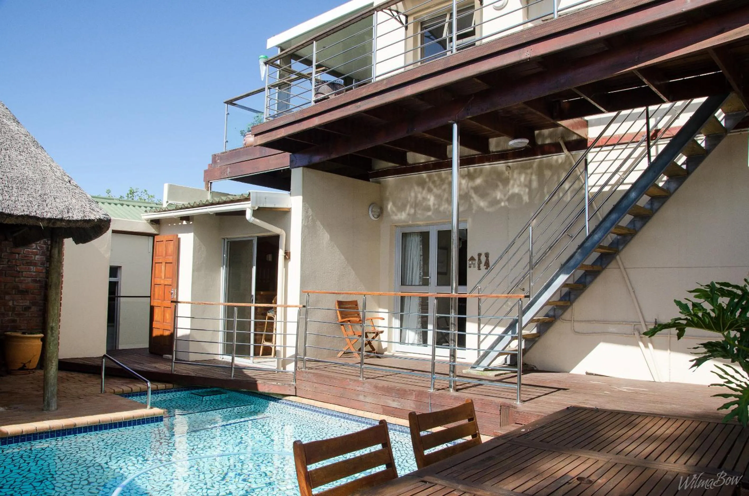 Swimming pool in Goulden Street Guest House