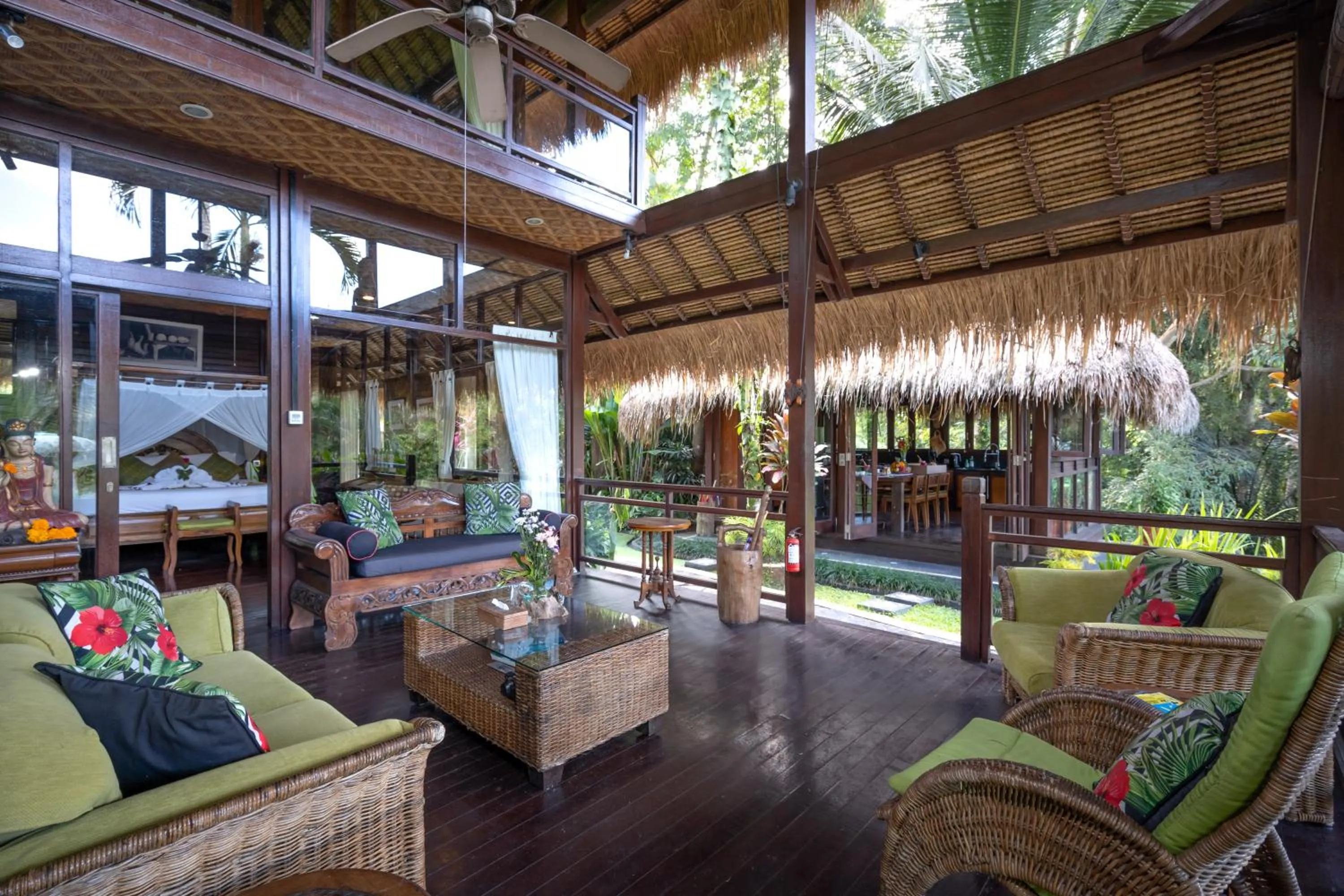 Living room in Kupu Kupu Private Villa