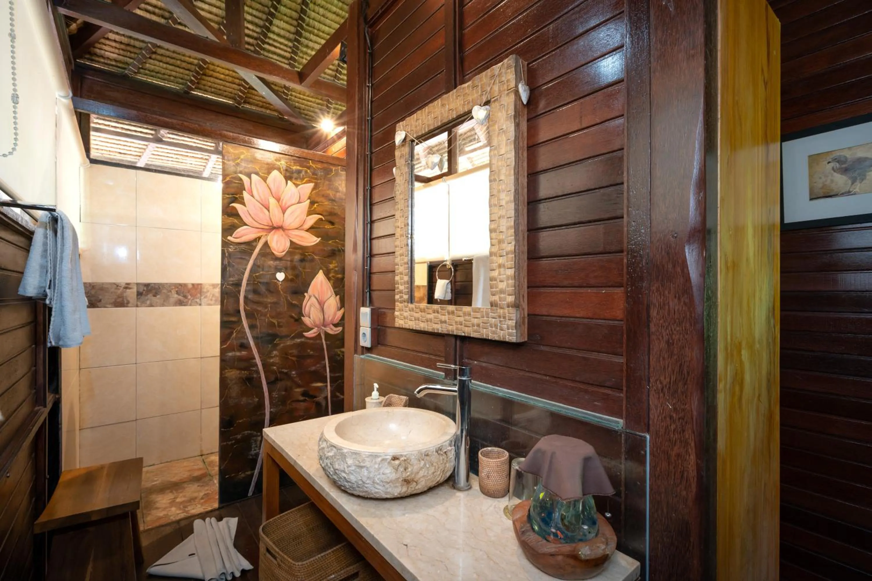 Bathroom in Kupu Kupu Private Villa